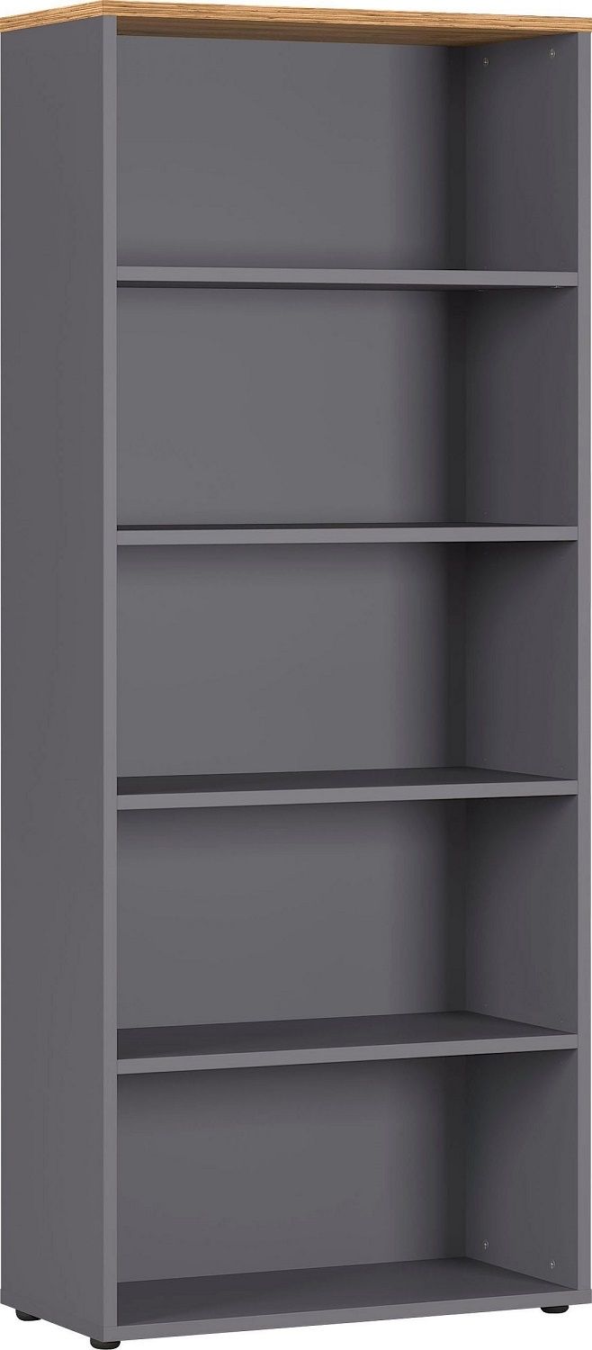 Agenda Boekenkast Medium – Stijlvolle opberg in grafiet of Grandson eiken