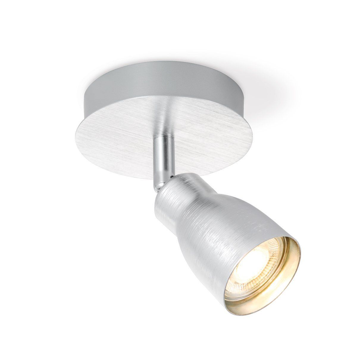Alba LED‑opbouwspot – Dimbaar, 350° draaibaar, warm wit 3000 K