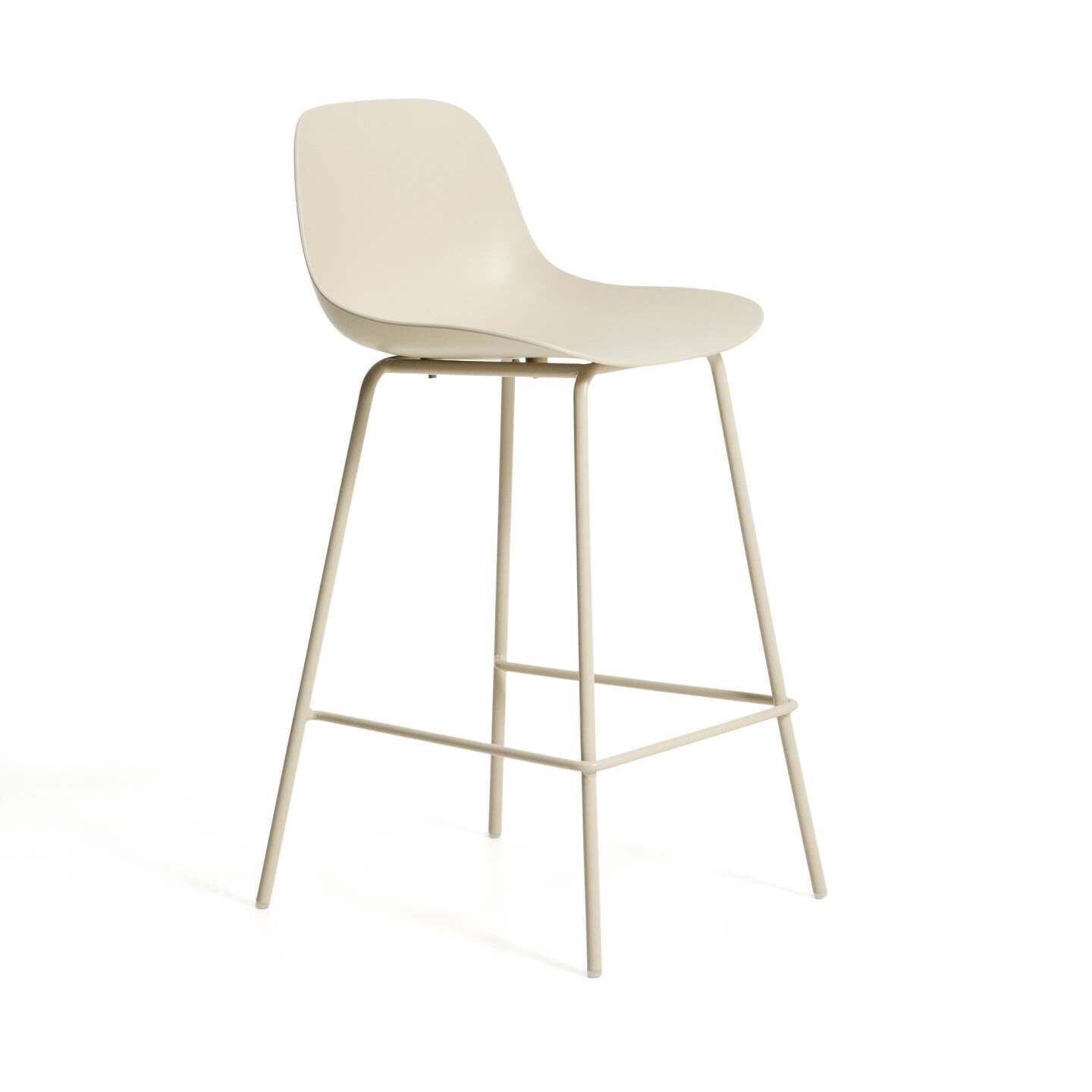 Altea Barkruk van Kave Home – Duurzame stijl in beige voor binnen & buiten