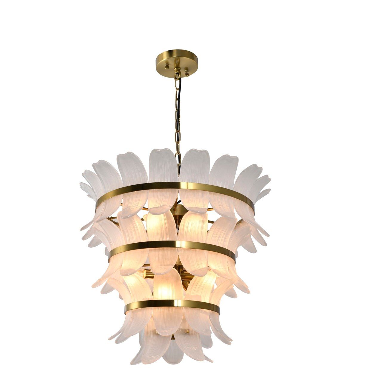 Antieke Gouden Hanglamp Ameline – Luxe Verlichting van Richmond Interiors
