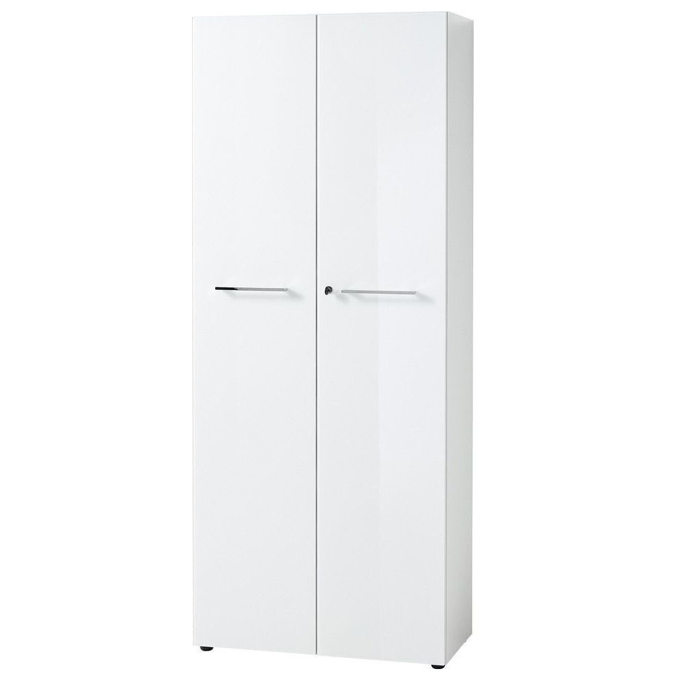 Archiefkast Monteria 197 cm – Strak wit design voor een veilig en stijlvol kantoor