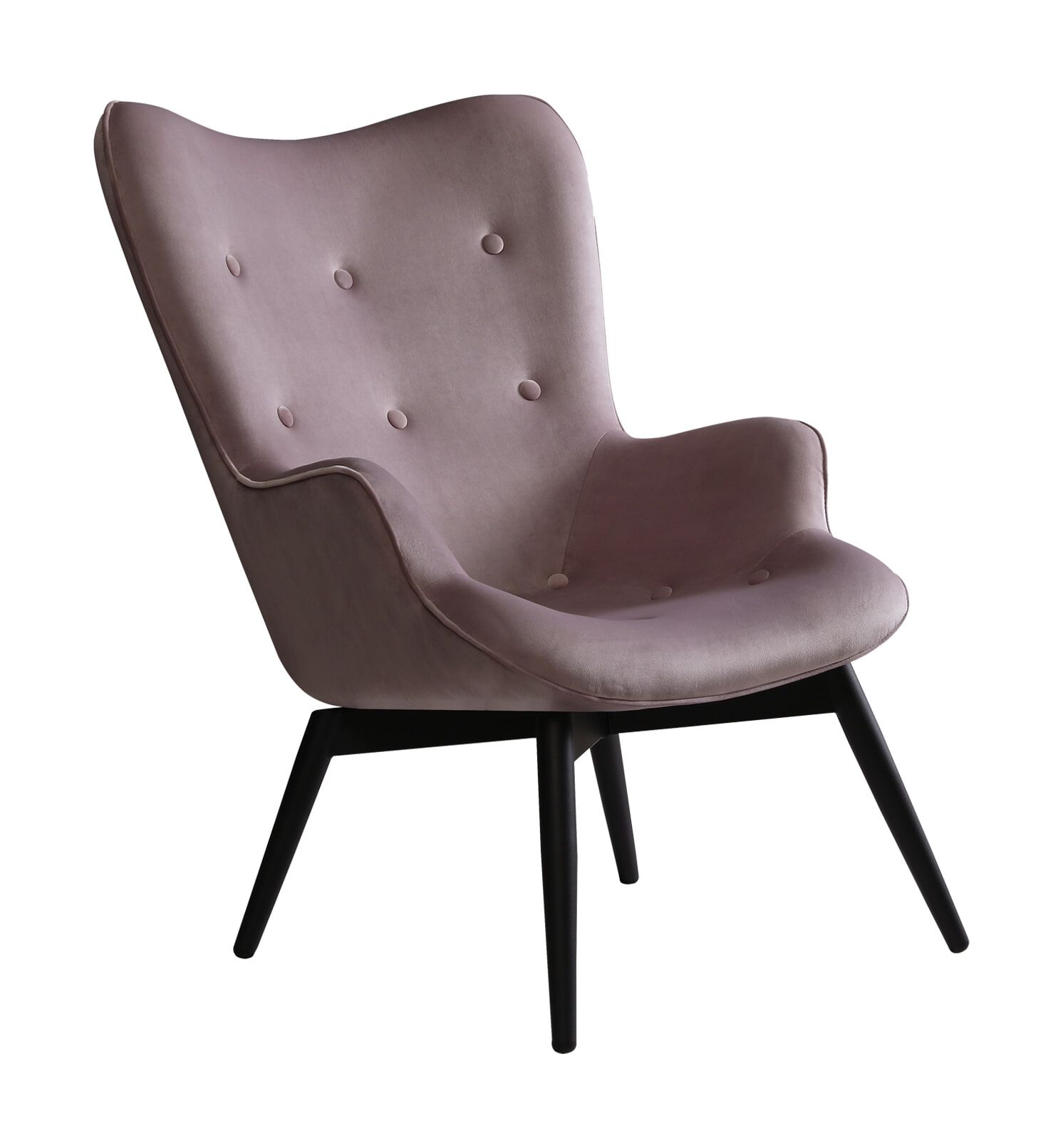 Artistiq Anderson Velvet Fauteuil – Luxe Paars voor jouw Interieur