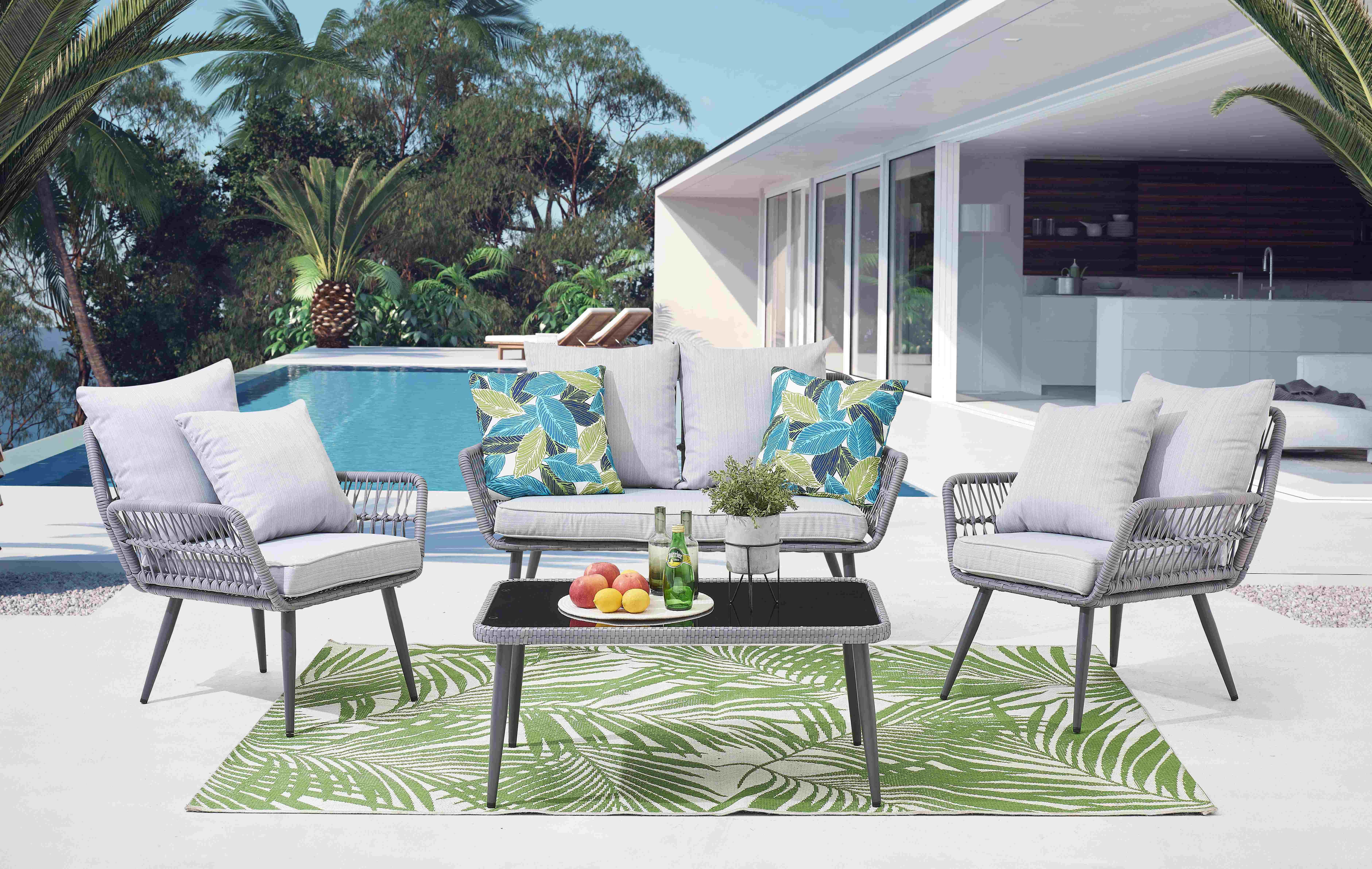 Artistiq Camile Loungeset – Moderne Elegantie in Grijs