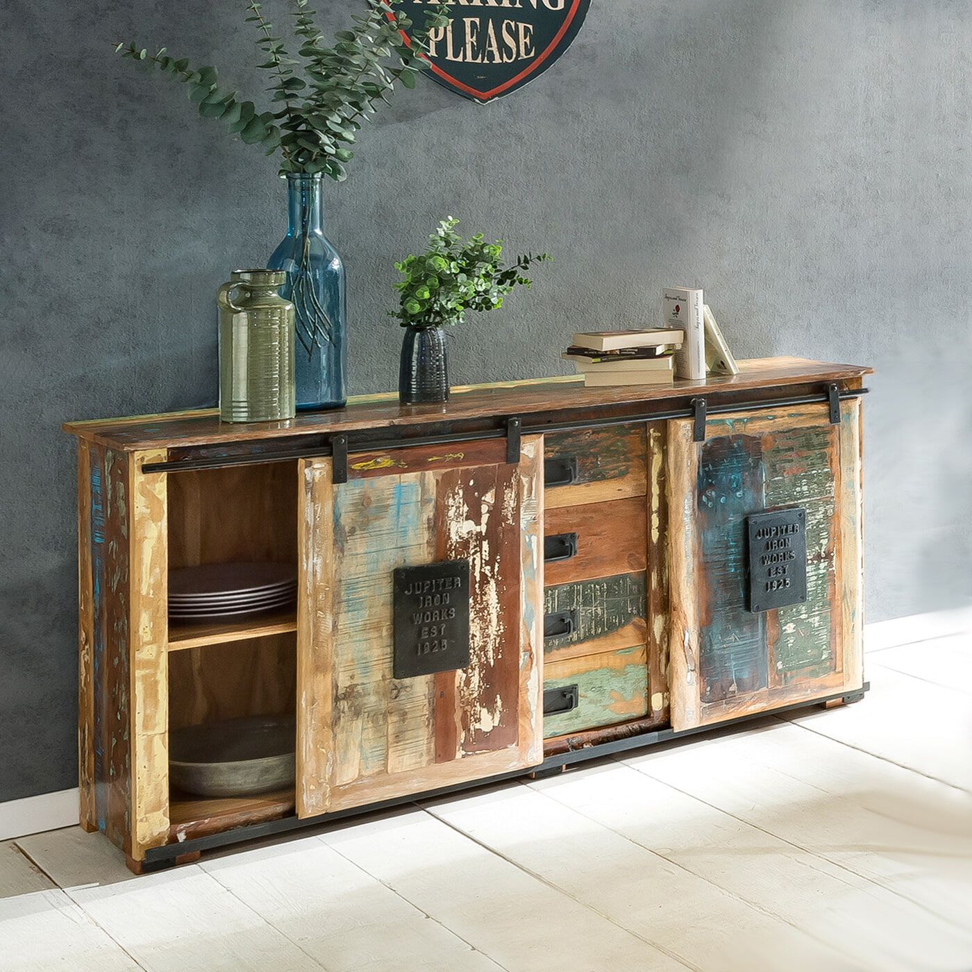 Artistiq Dressoir Jupiter – Uniek, Meerkleurig en Duurzaam