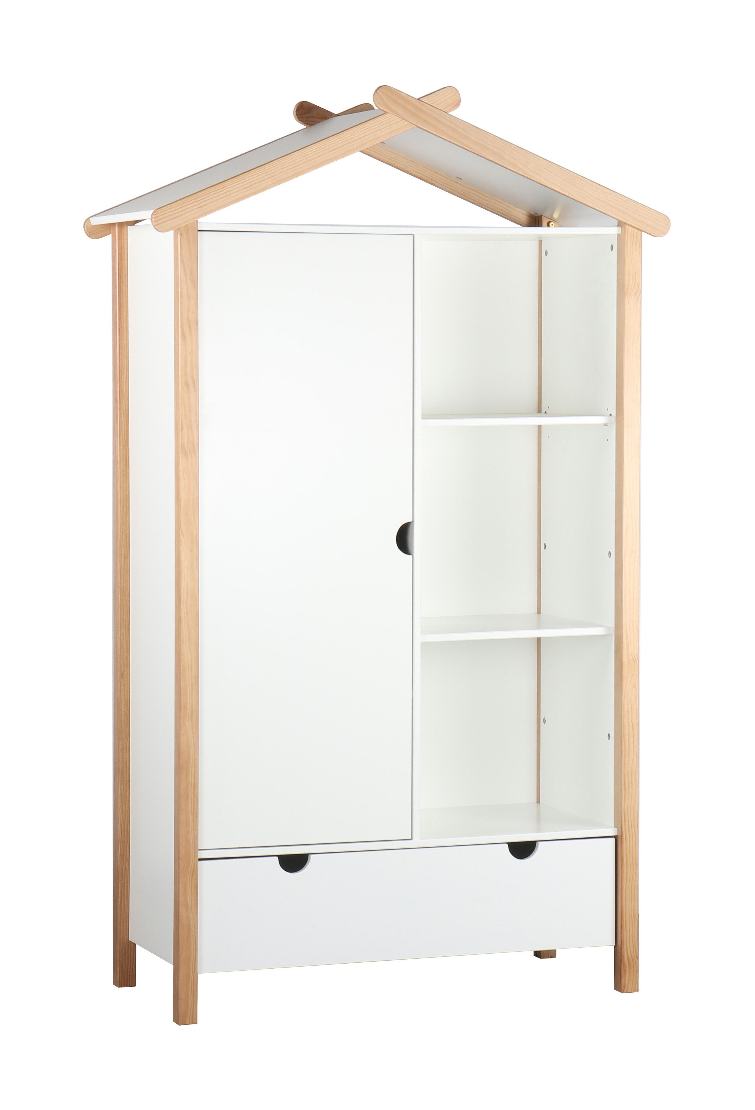 Artistiq Kledingkast Home 187×112 cm – strak wit interieur
