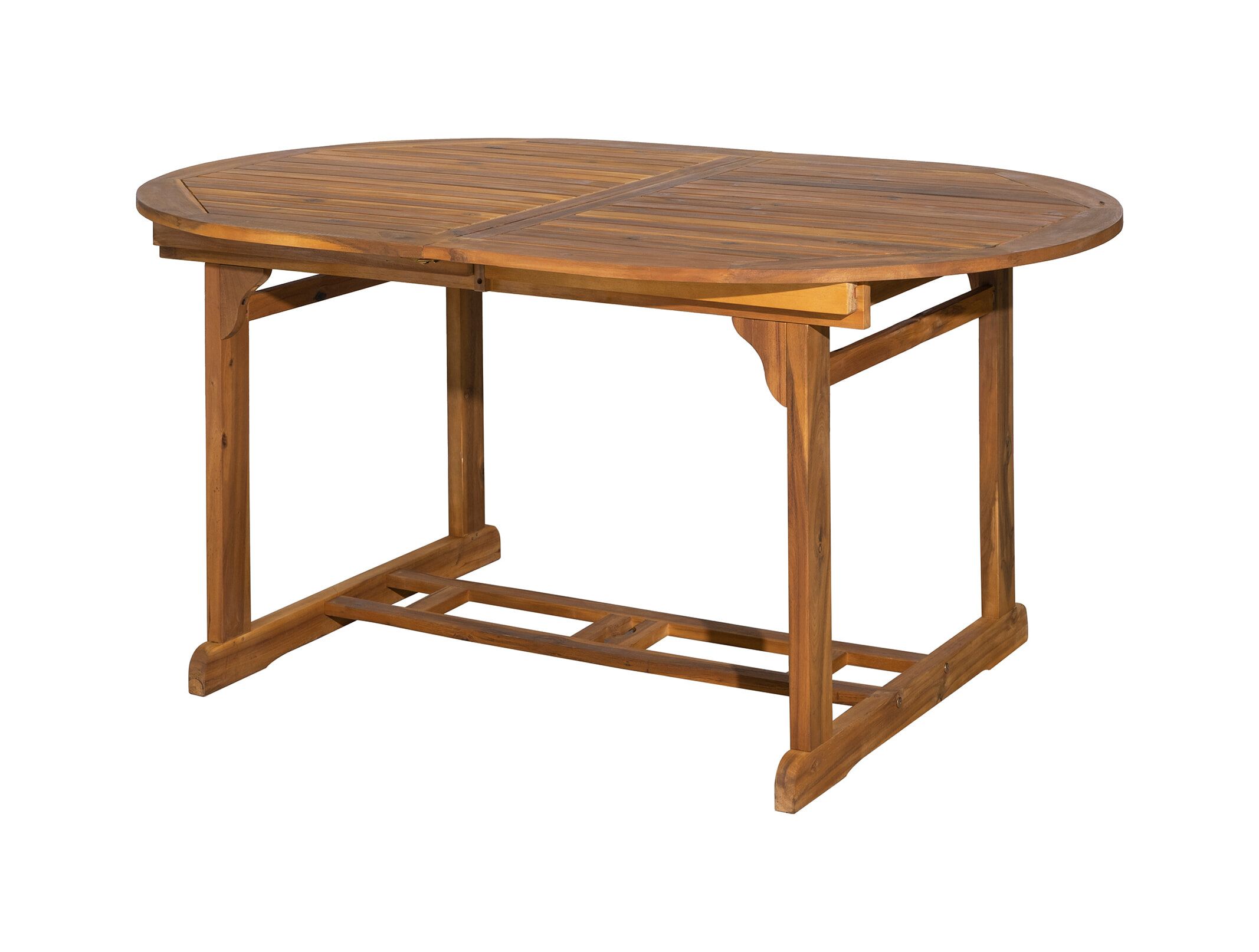 Artistiq Larissa Uitschuifbare Ovale Tuintafel – Duurzaam Acaciahout, 230 cm Breed