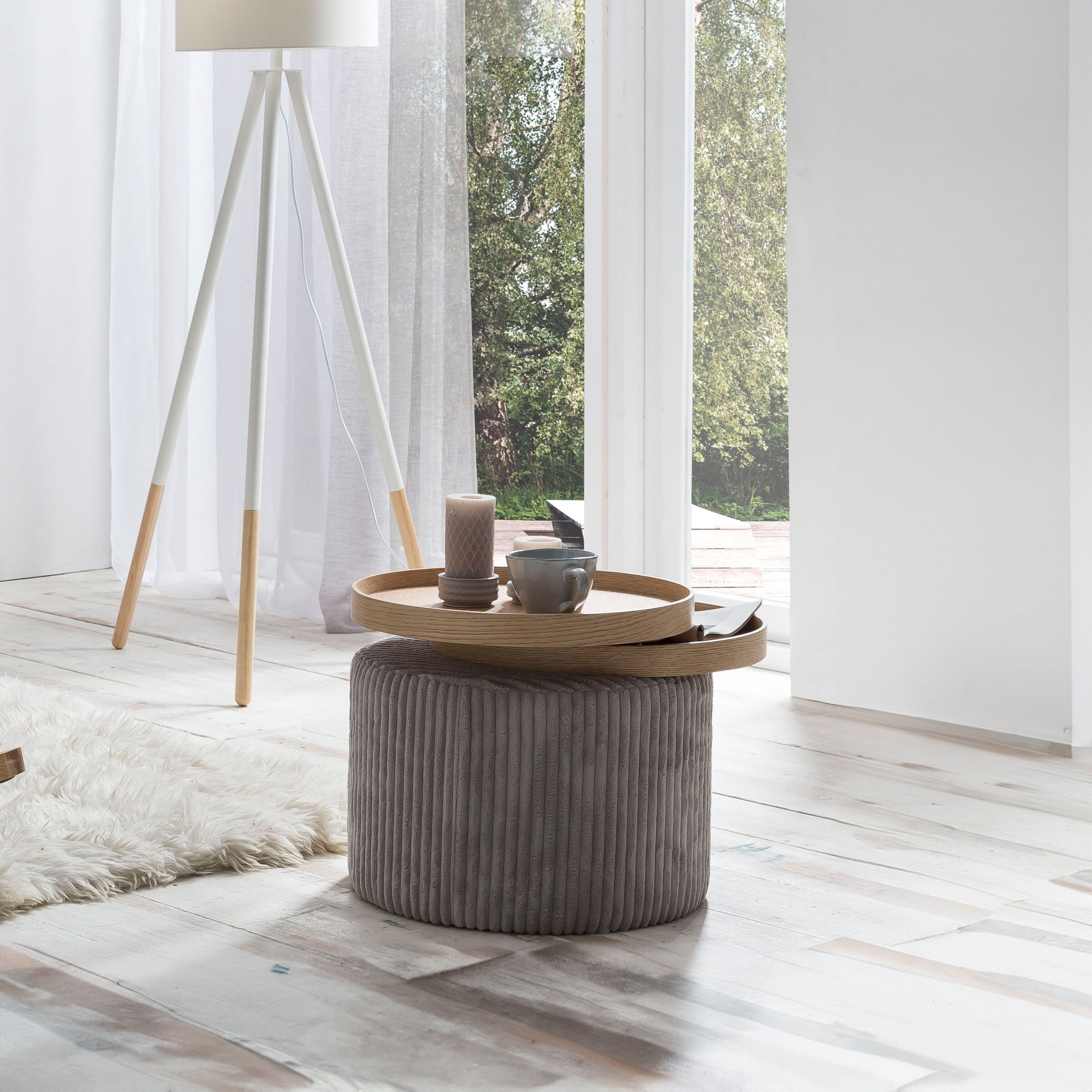Artistiq Maddy ronde bijzettafel 50 cm – stijlvol en functioneel