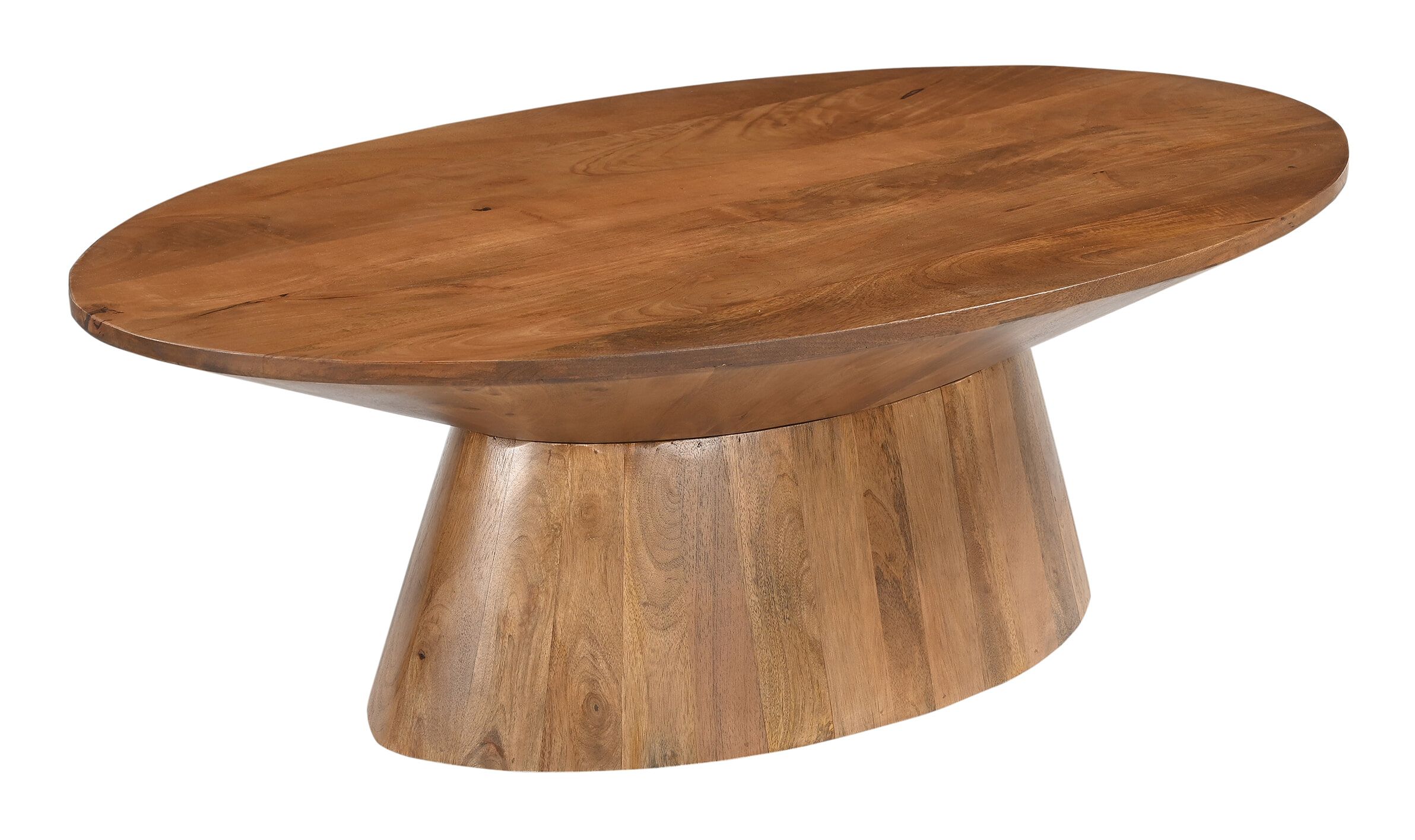 Artistiq Ovale Salontafel Elicia – Massief Mangohout, 130 cm