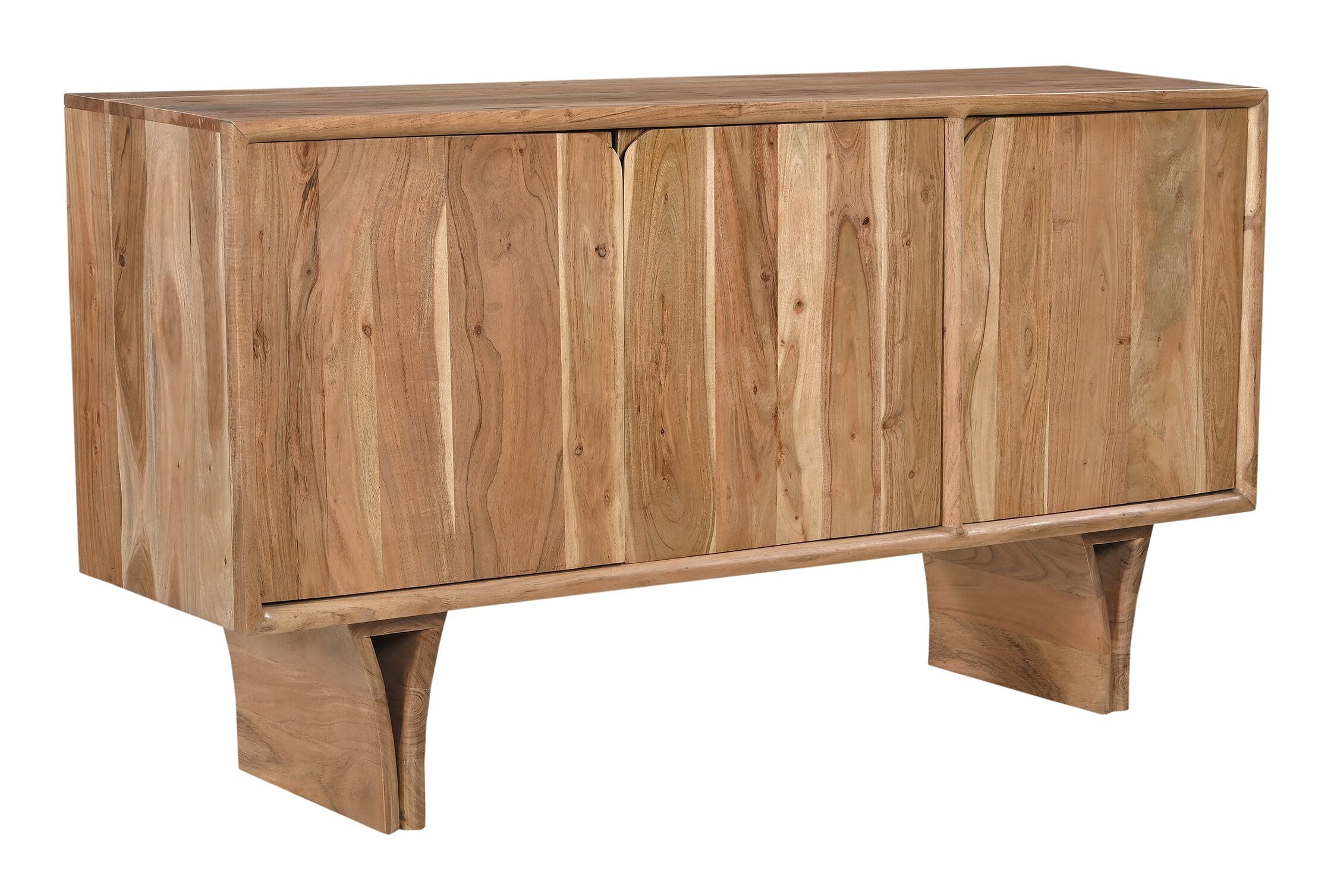 Artistiq Sequia Dressoir in warm acaciahout – 145 cm stijlvolle opbertruimte