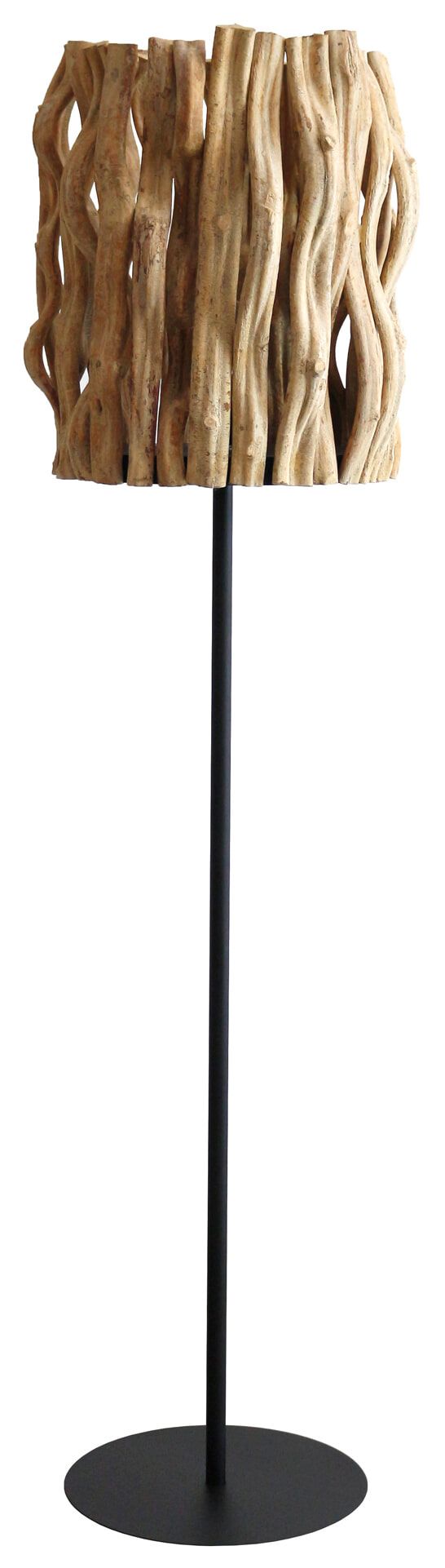 Artistiq Vanessia Vloerlamp – Natuurlijk Design in Bruin