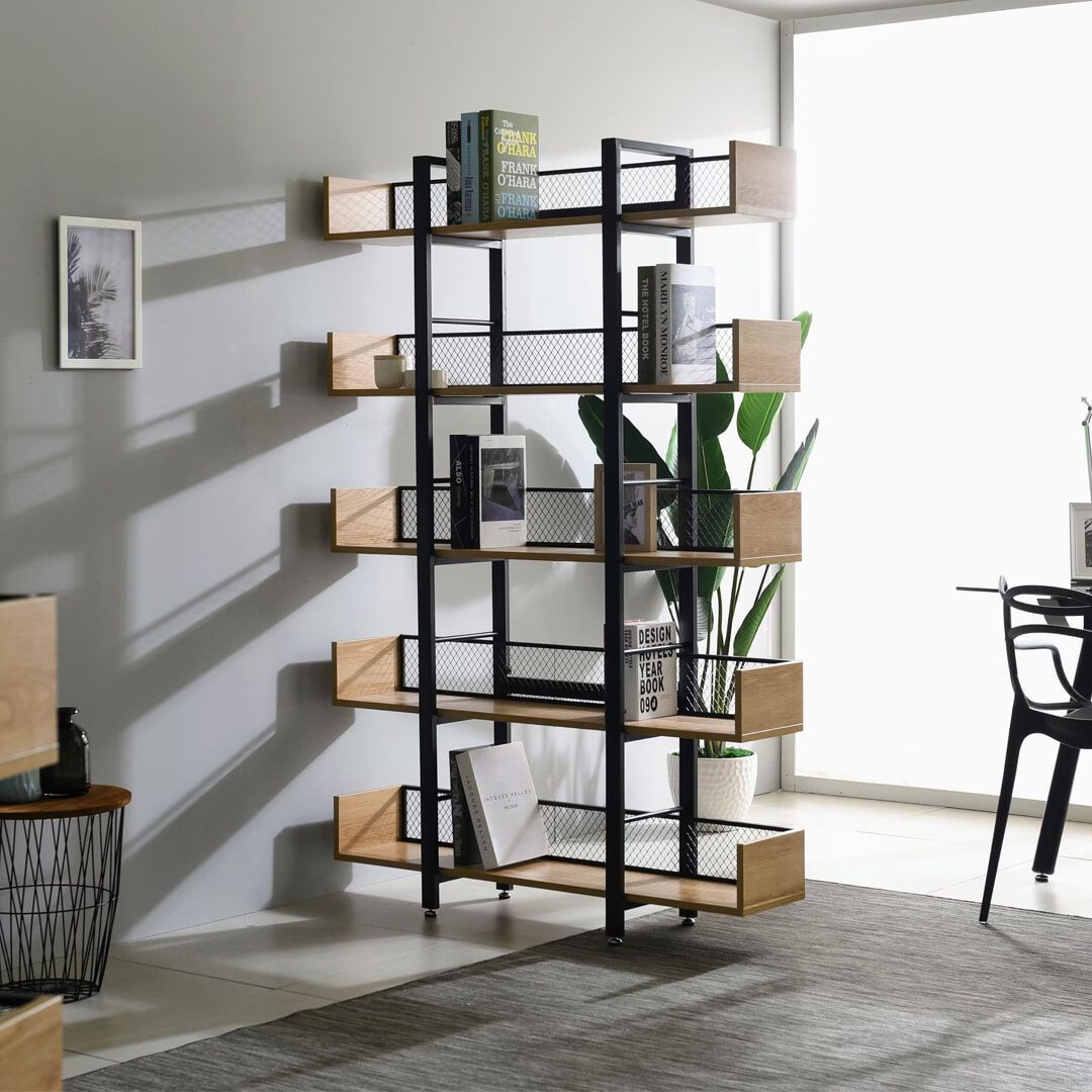 Artistiq Wandrek Ronnel 120 cm – Modern industrieel wandrek in naturel