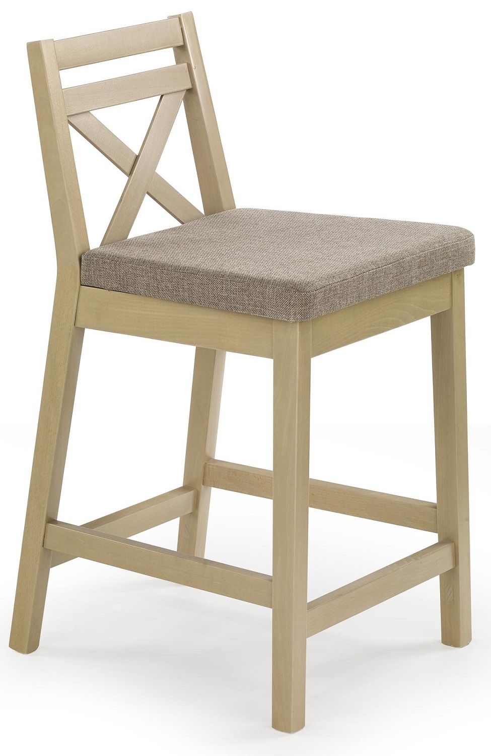 Barkruk Borys – 83 cm hoog, sonoma eiken
