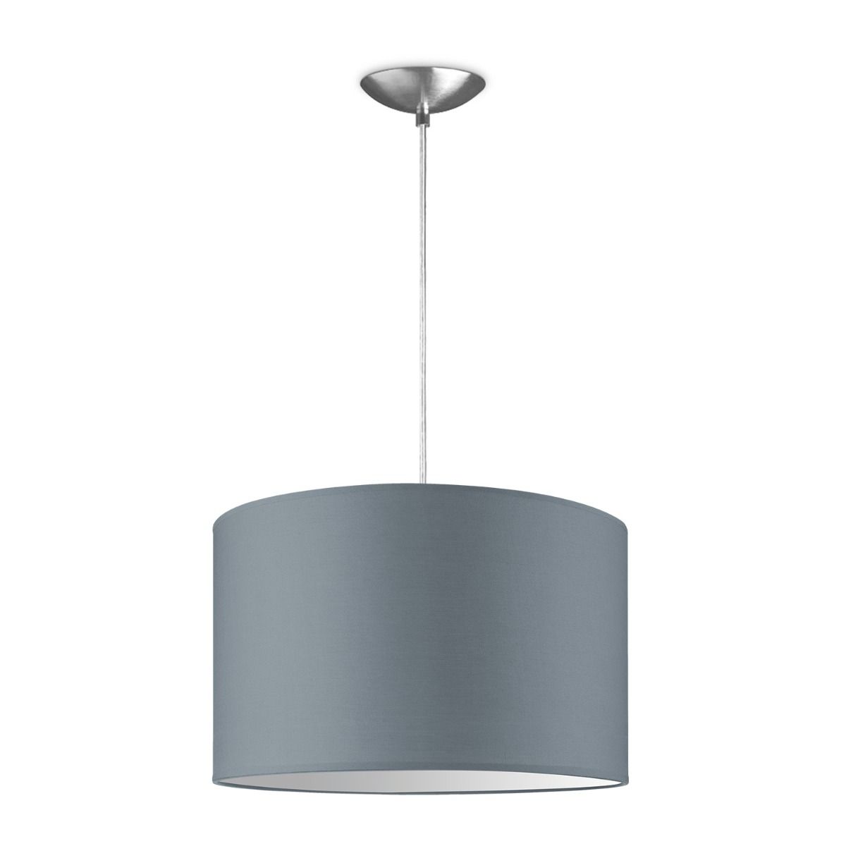 Basic Bling Hanglamp Ø 35 cm – Lichtgrijs, stijlvol en verstelbaar