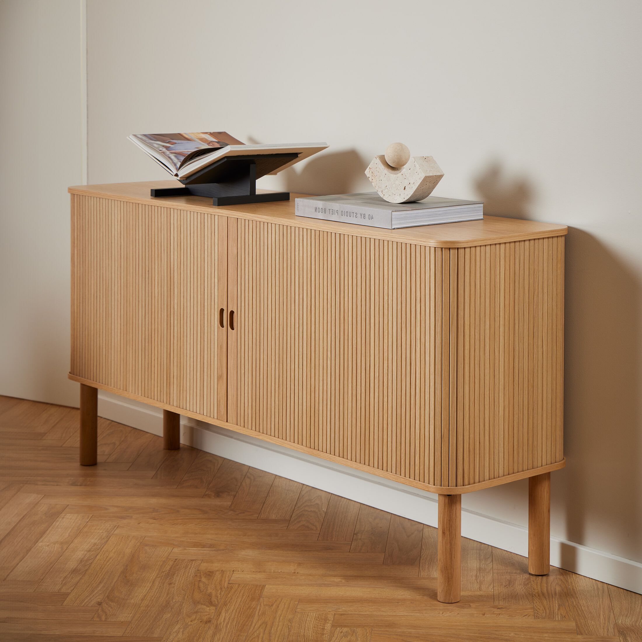 Bendt Alandria Dressoir 160 cm – Japandi elegantie in natuurlijk eiken