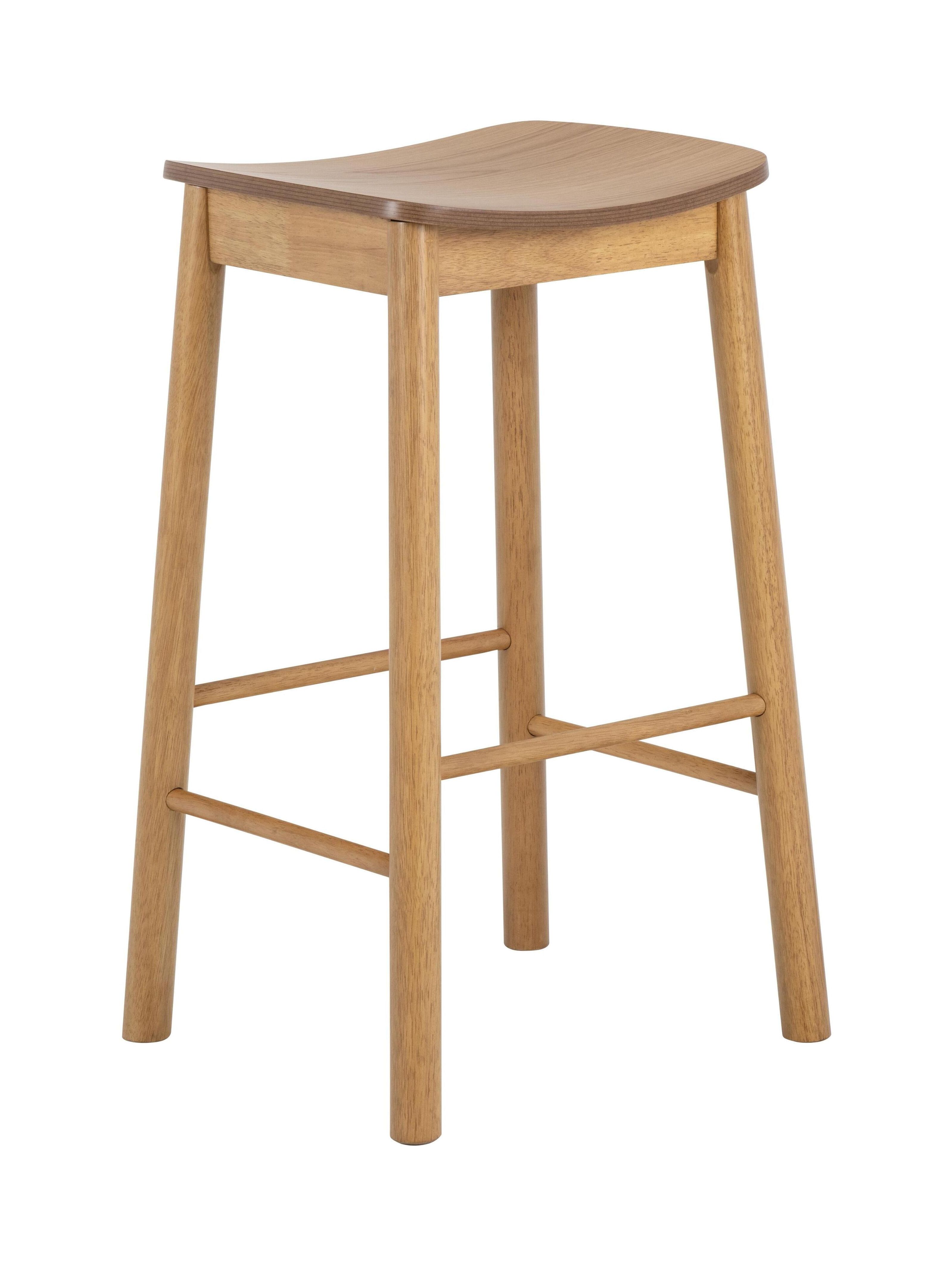 Bendt Barkruk Vernard in natuurlijk eiken – Scandinavisch design voor elke ruimte