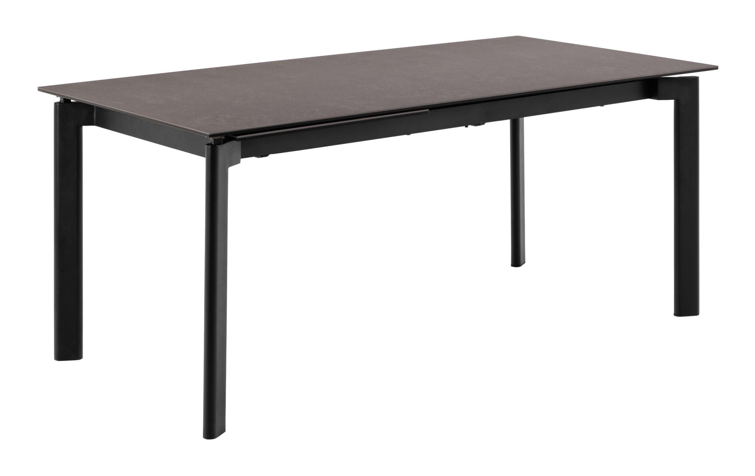 Bendt Coy – Uitschuifbare zwarte eettafel met keramisch blad, 180 cm/240 cm