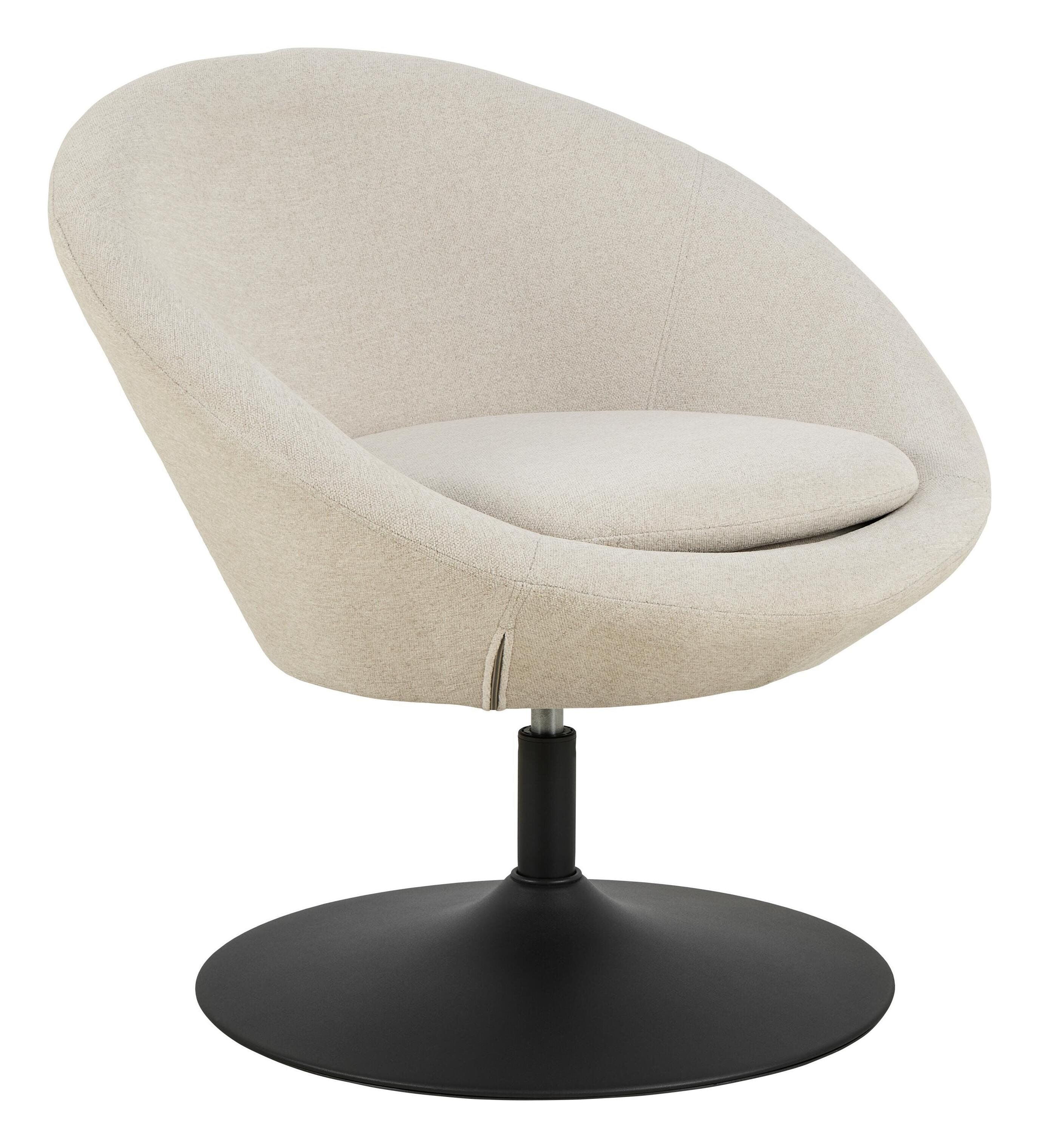 Bendt Draaifauteuil Lærke Geweven – Beige, modern comfort voor elke woonkamer