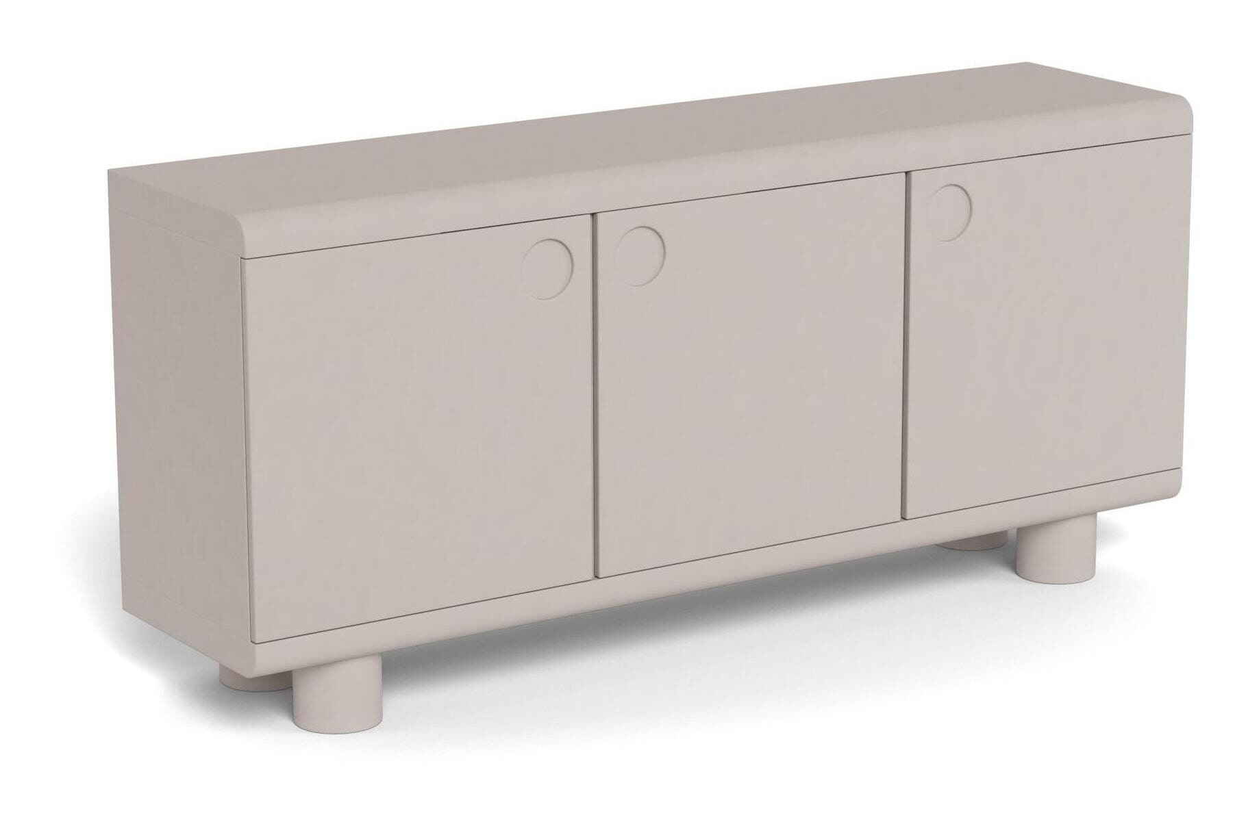 Bendt Edina Dressoir 160 cm – strak grijs hoogglans design