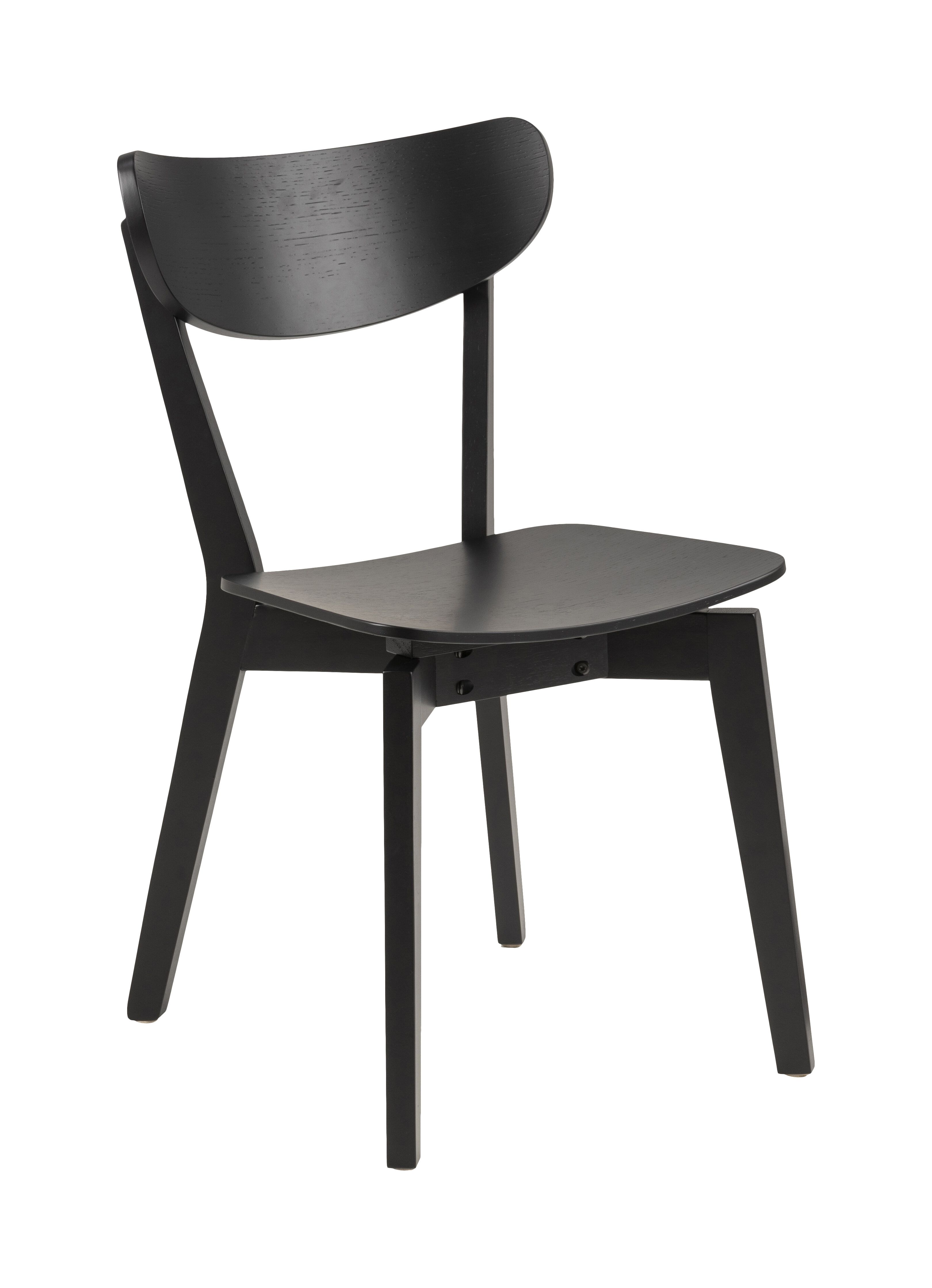 Bendt Eetkamerstoel Torkil – Tijdloze Retro‑Modern in Zwart