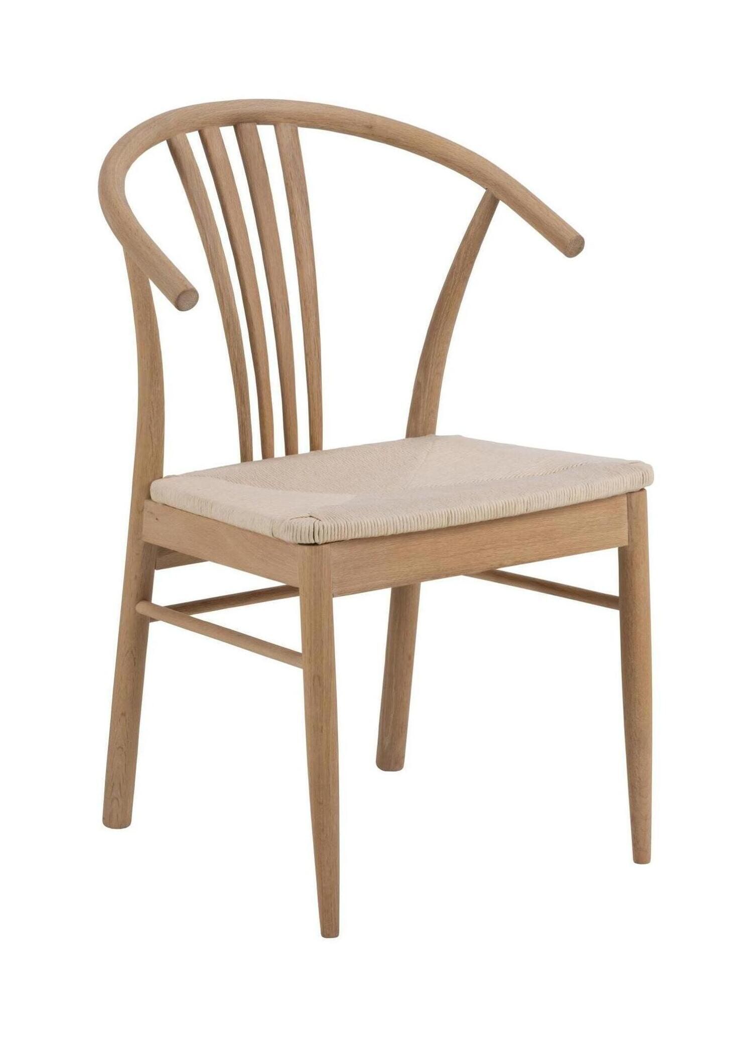 Bendt Emil Eetkamerstoel – Scandinavisch Design in Whitewash eiken