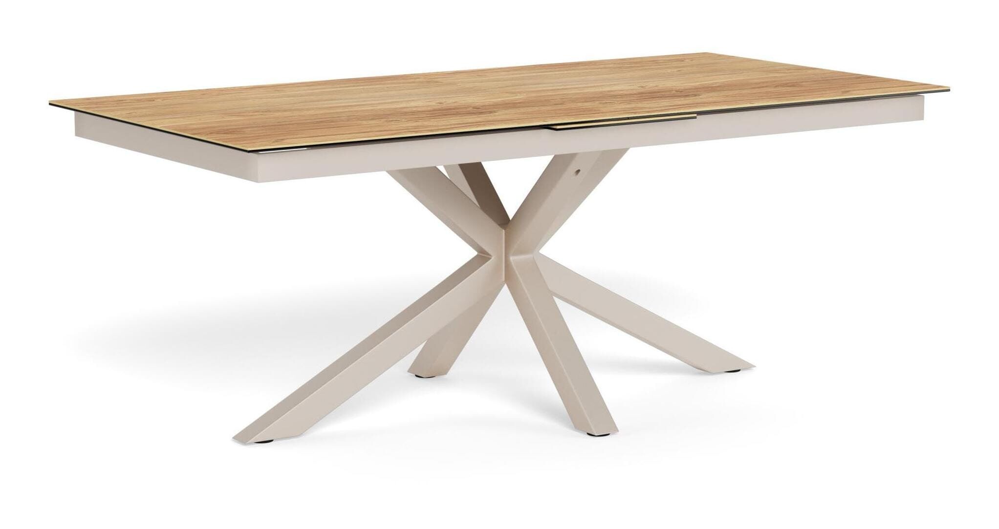 Bendt Line – Uitschuifbare eettafel met keramisch blad en natuurlijke eikenlook