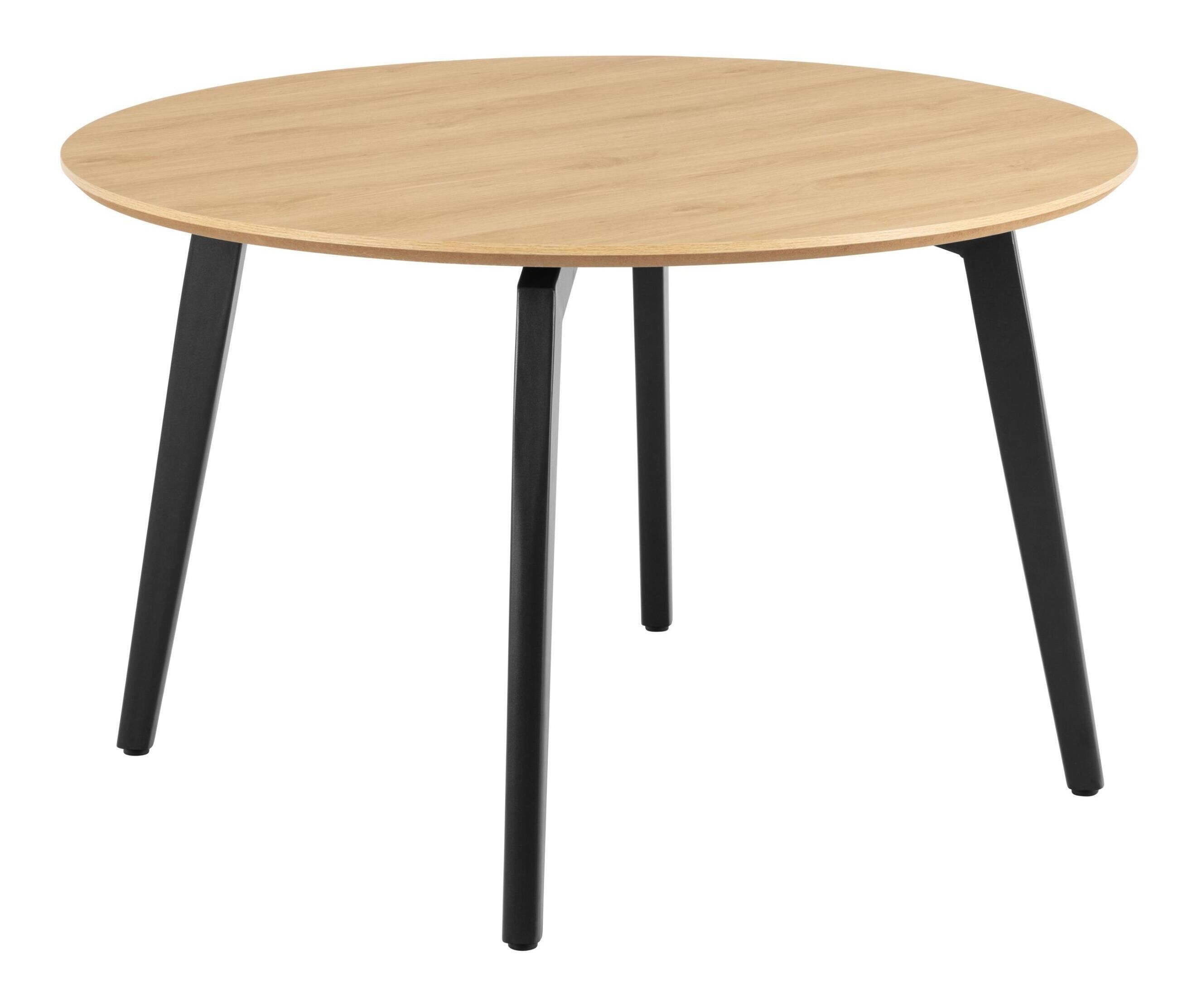 Bendt Ronde Eettafel Jatavia – Stijlvolle eikenlook voor 4 personen