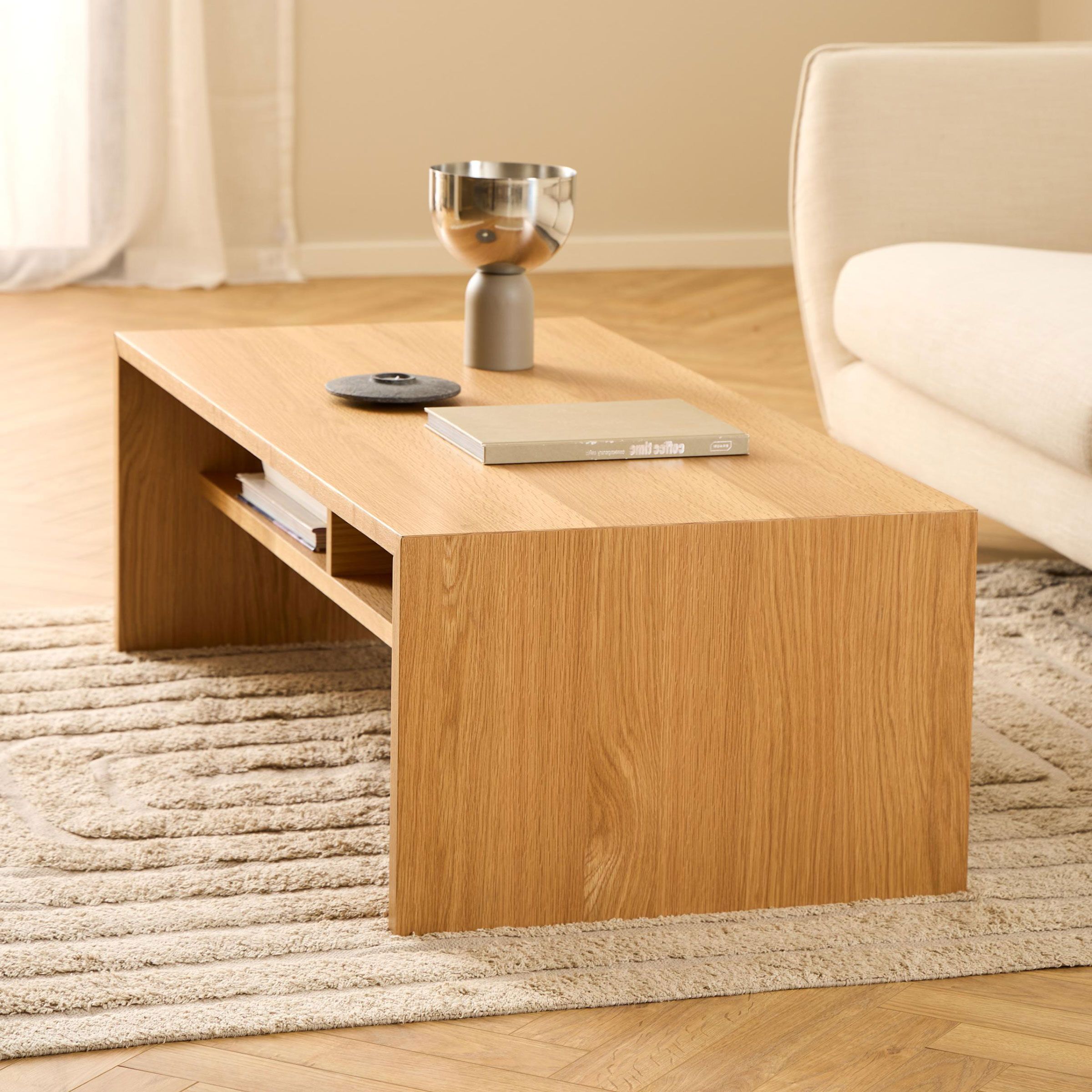 Bendt Salontafel Jai Eiken – Minimalistisch Design in Natuurlijk Eiken