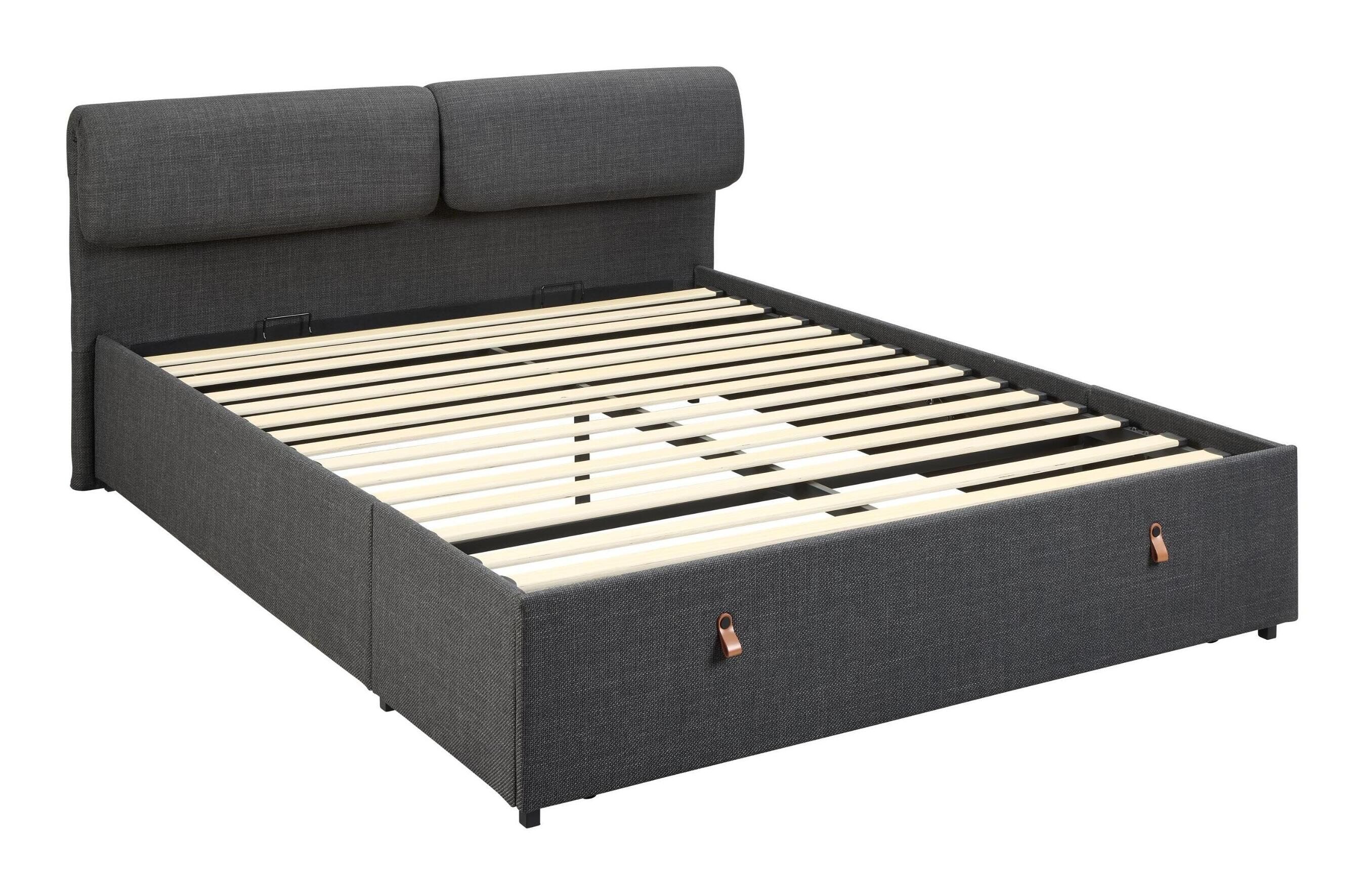 Bendt Tawsha Bed 160 × 200 cm – Modern gestoffeerd met liftsysteem en verstelbare hoofdsteun