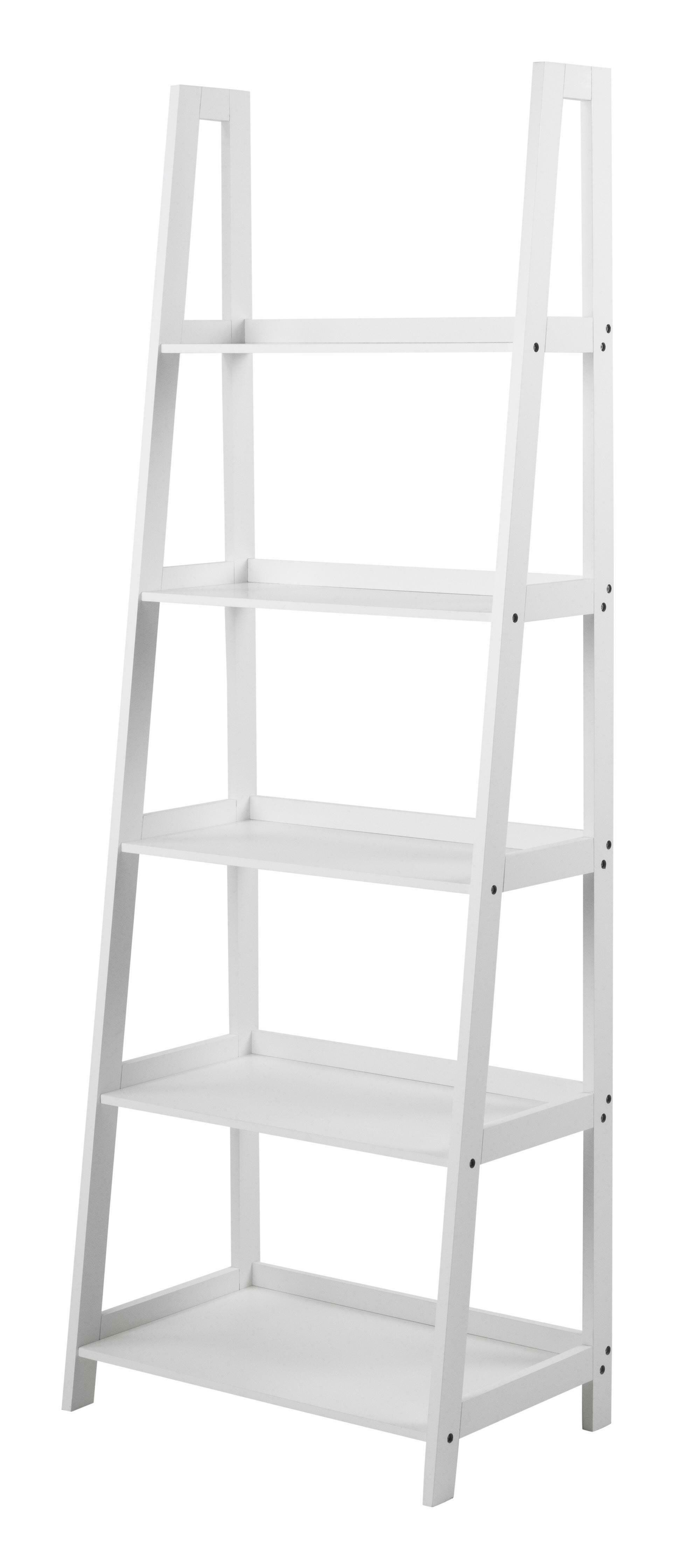 Bendt Wandrek Birgitte – Strak wit ladderboekenkast 180 cm