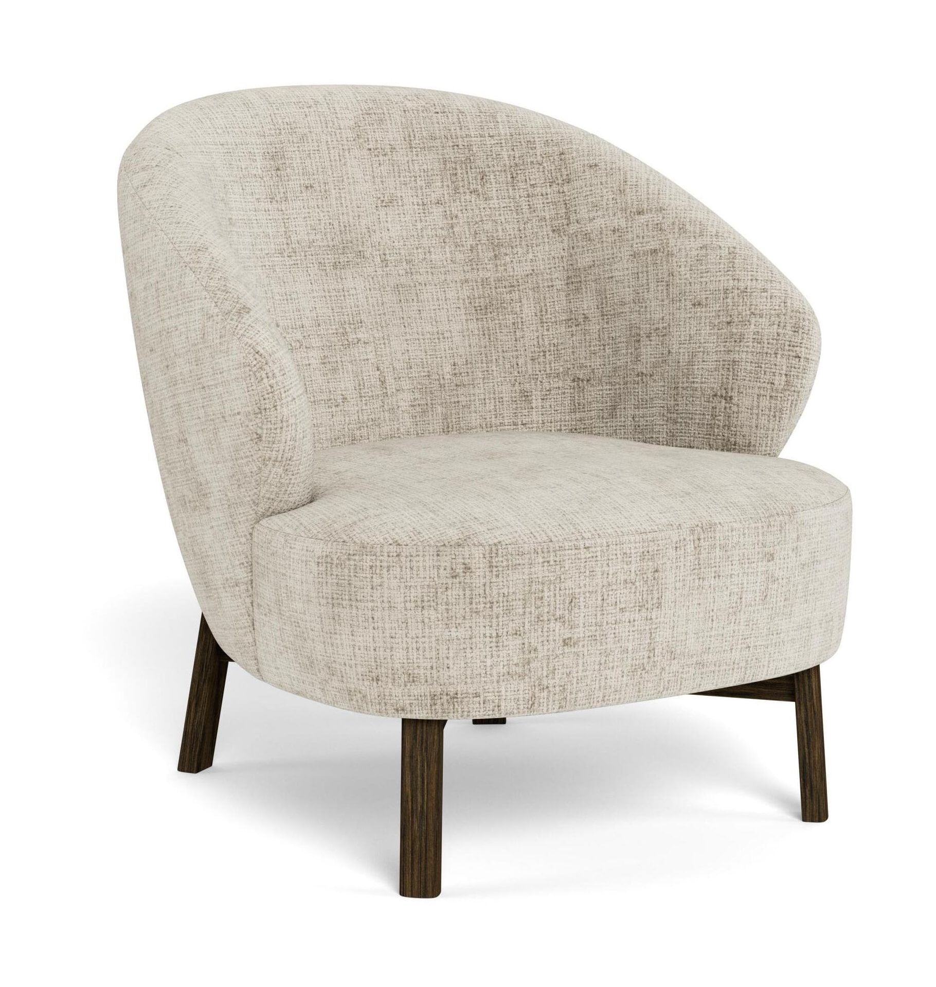 Bendt Zenas Chenille Fauteuil – Modern Comfort in Beige