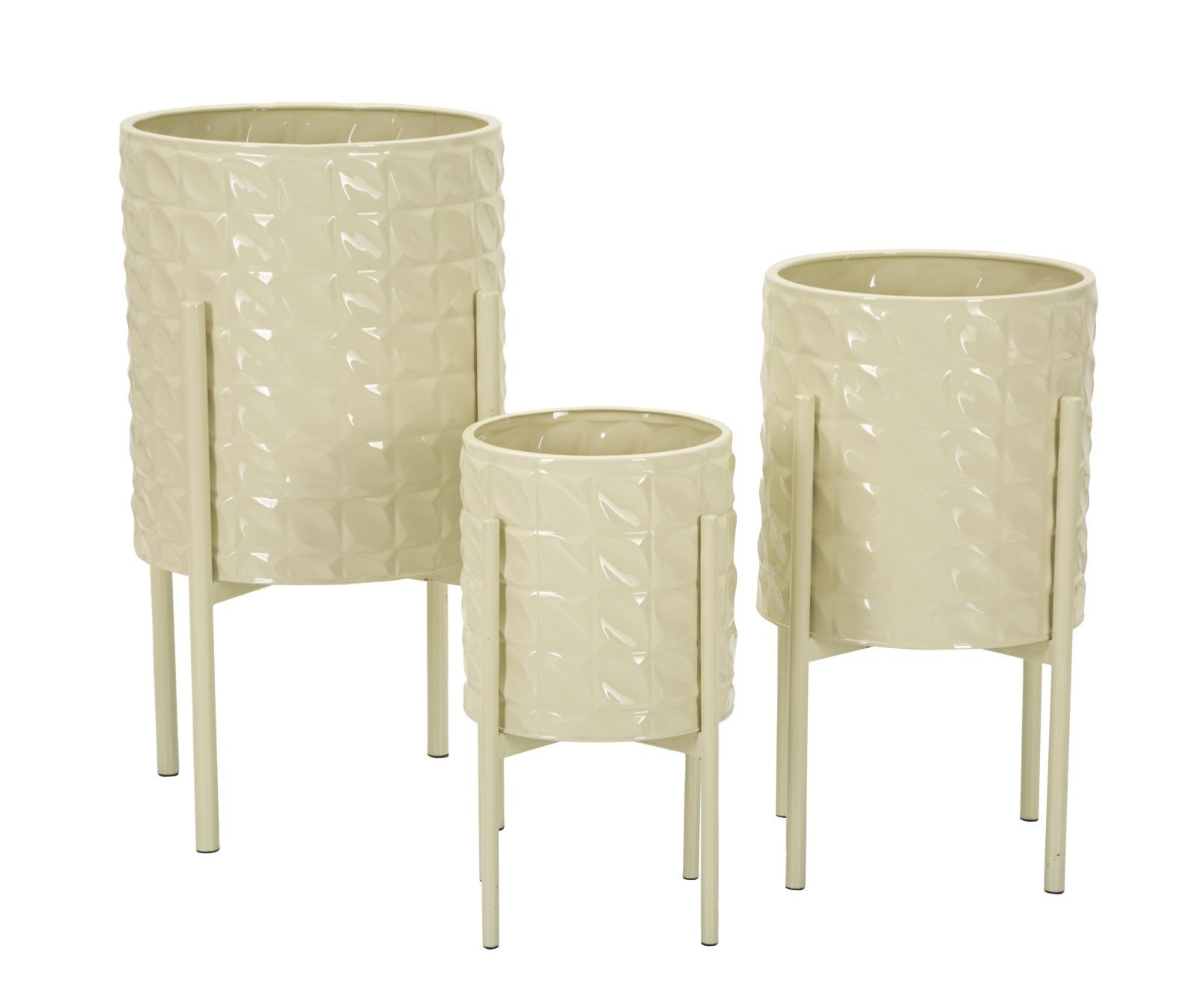 Betsy gouden vaas set – drietal elegante blikvignette voor elk interieur