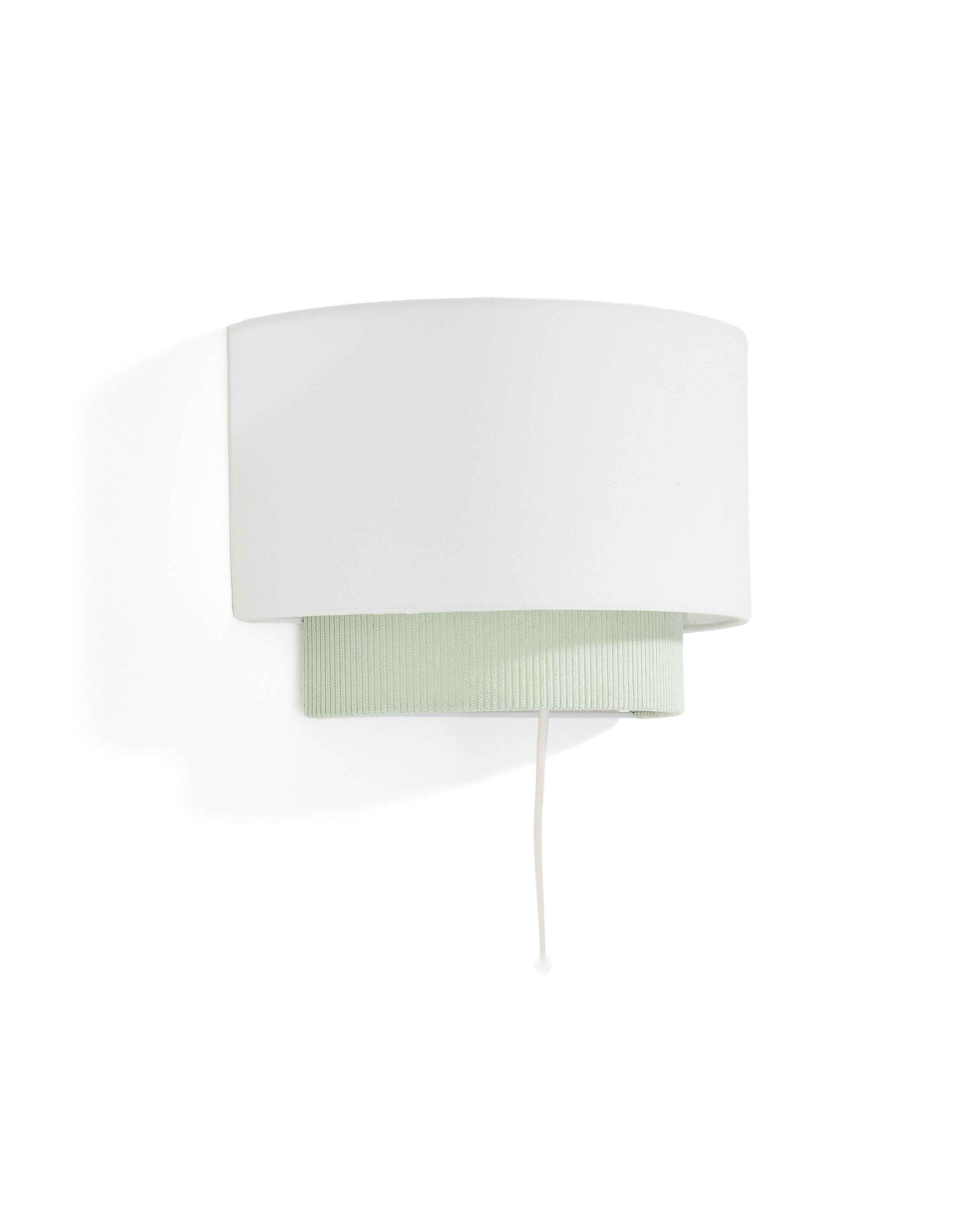 Bianella Rib Velvet Wandlamp – Turquoise, stijlvol en zacht licht