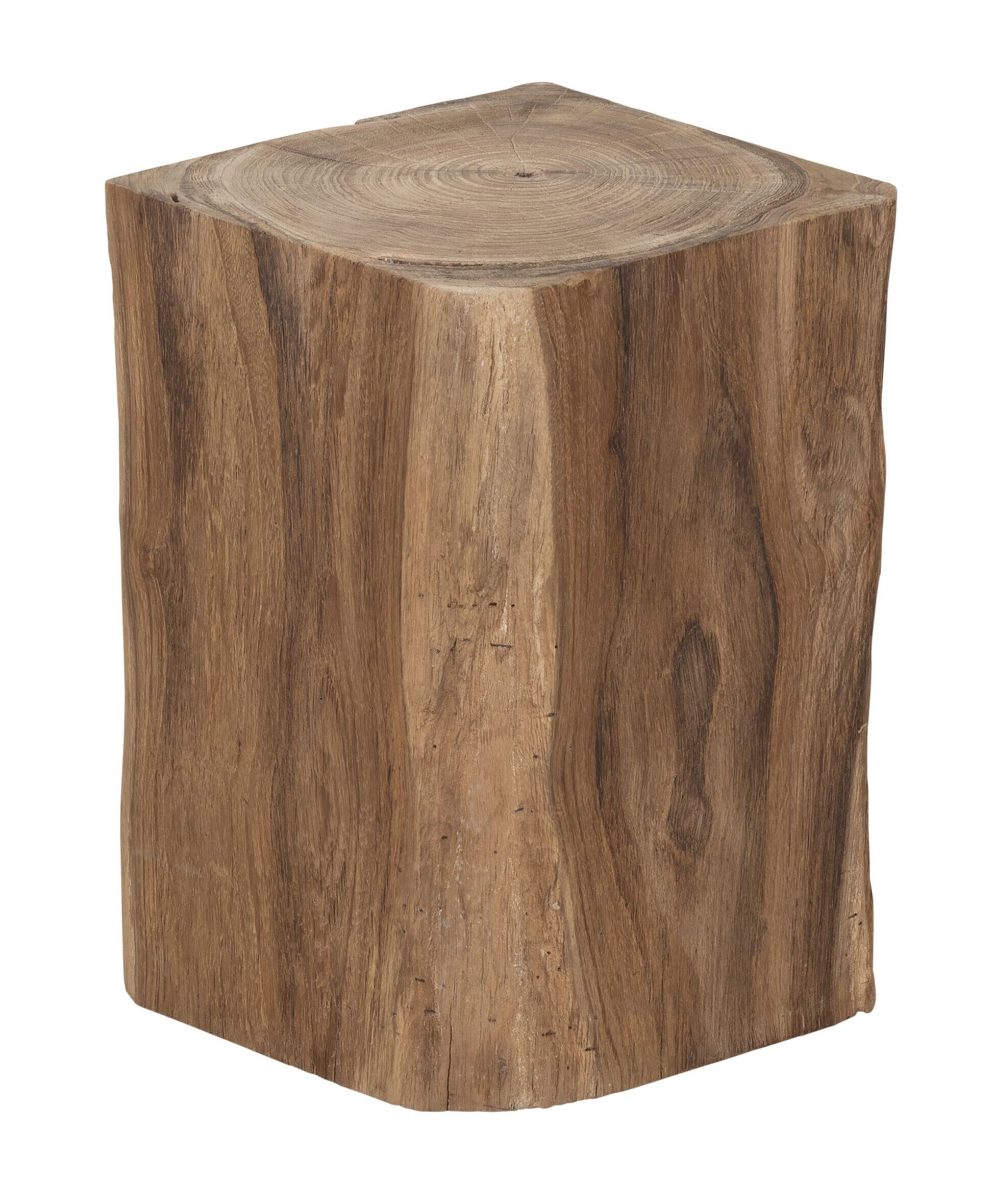 Bijzettafel Rio van MUST Living – Compact stijlvolle teak in bruine tint