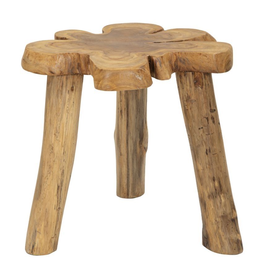 BINTANG Salontafel Teak van Mauro Ferretti – Compacte Elegantie voor Iedere Woonkamer