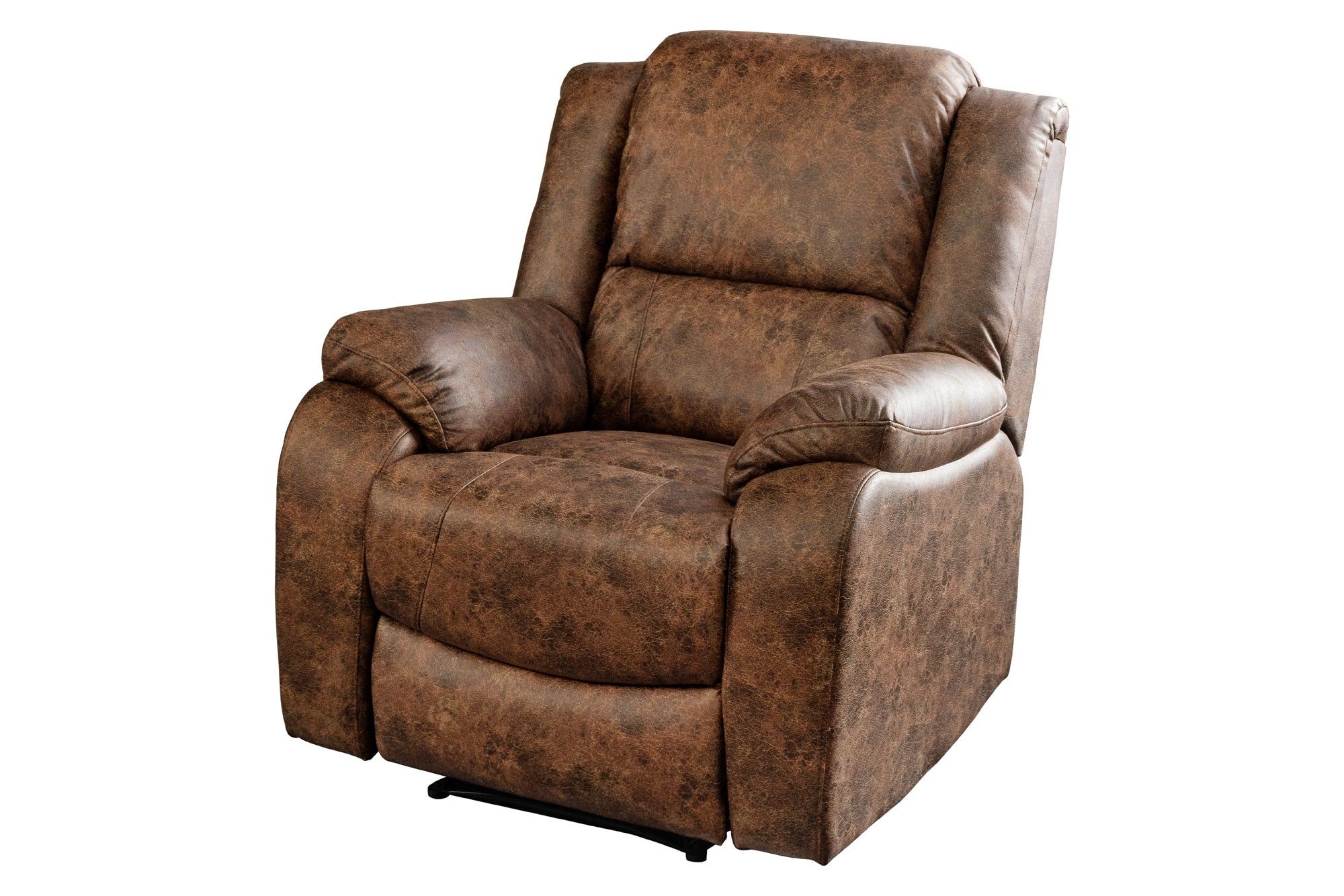 Bioscoopfauteuil Hollywood – Luxe kunstleervoet in antiekbruin