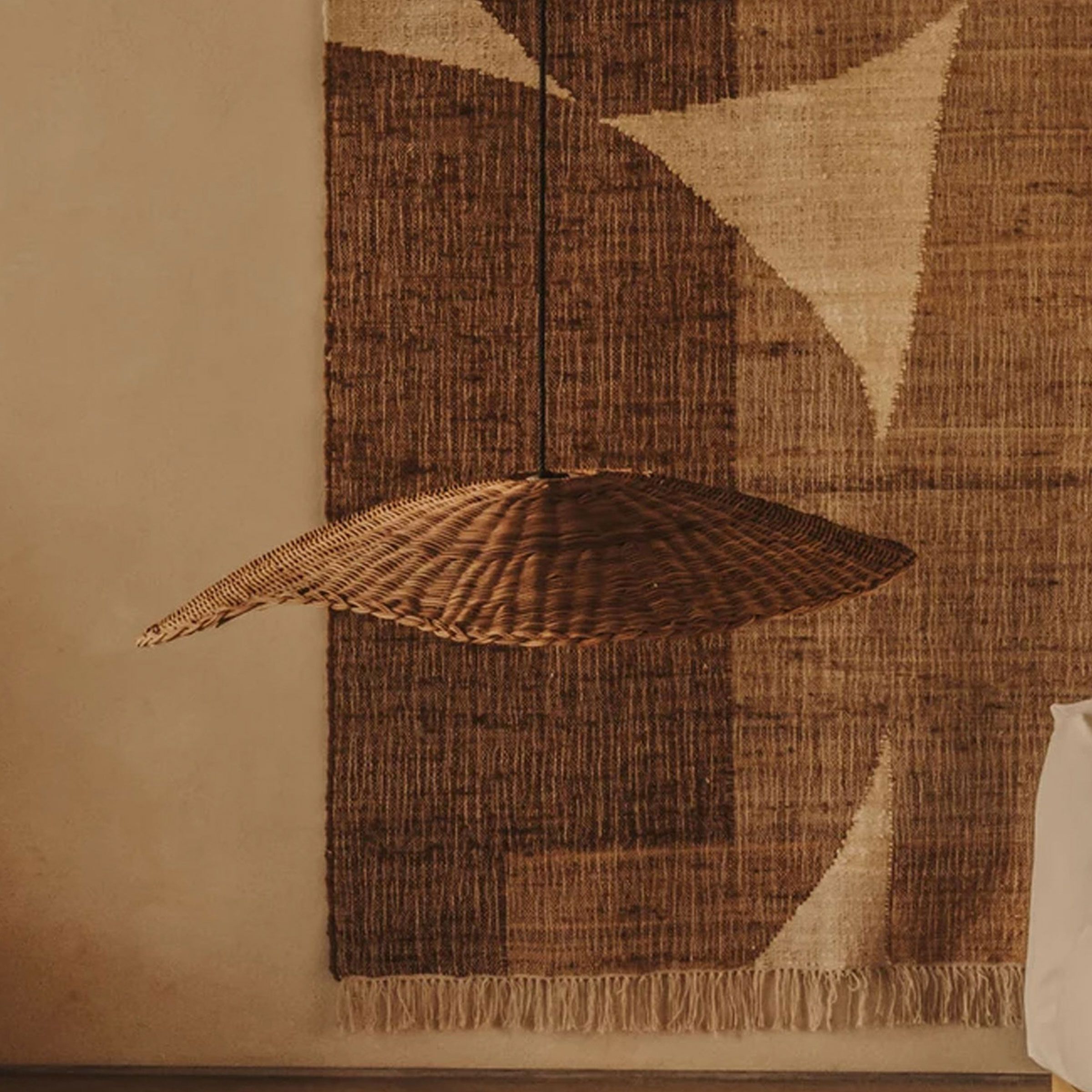 Bisbal Rotan Lampenkap – Natuurlijke Warmte voor je Interieur