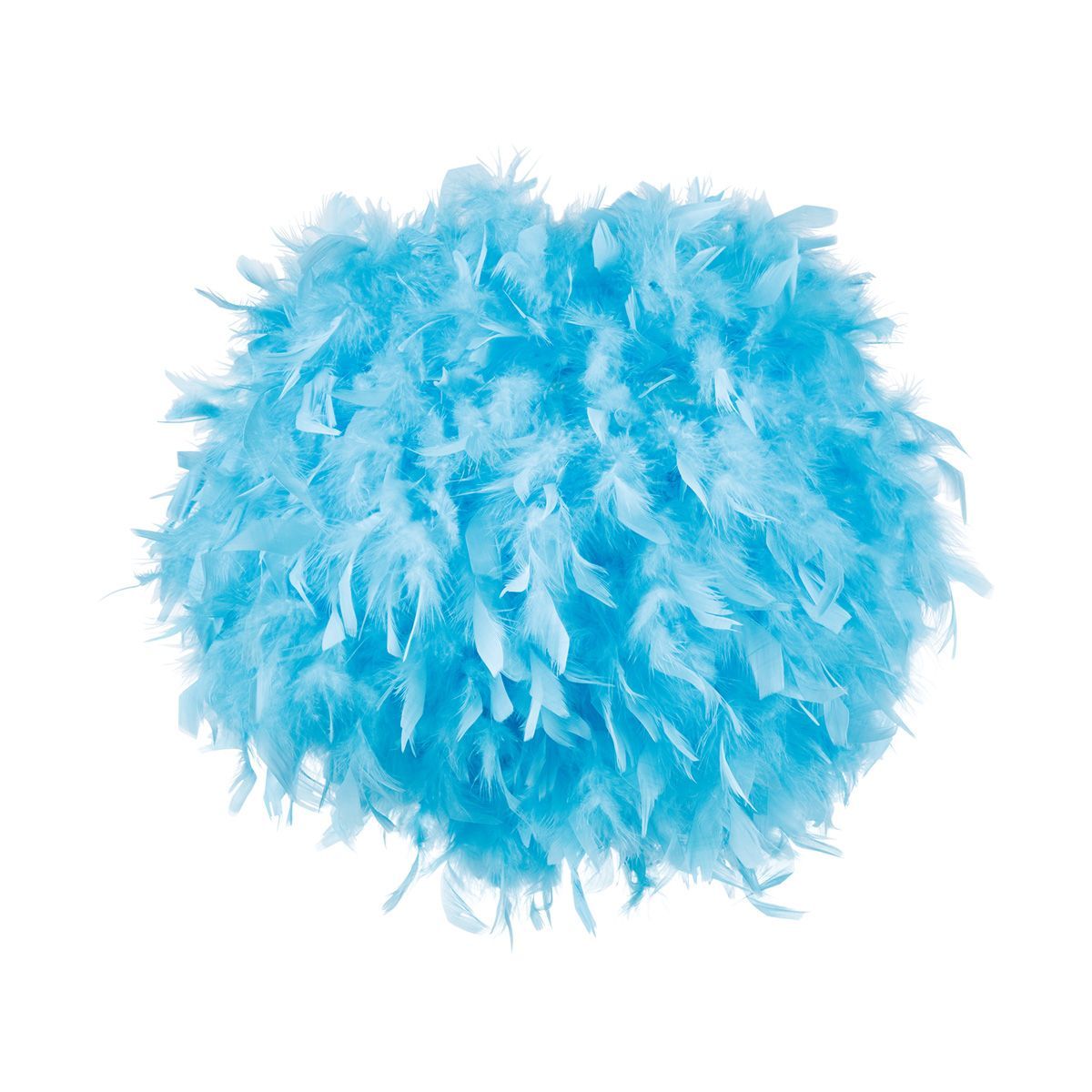 Blauwe Cloud Lampenkap – Donzige Lichtwolk van 30 cm