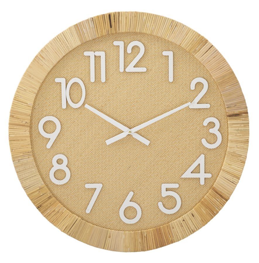Boho Plus Wandklok – Stijlvolle Rondwandklok van Mauro Ferretti (Ø 60 cm)