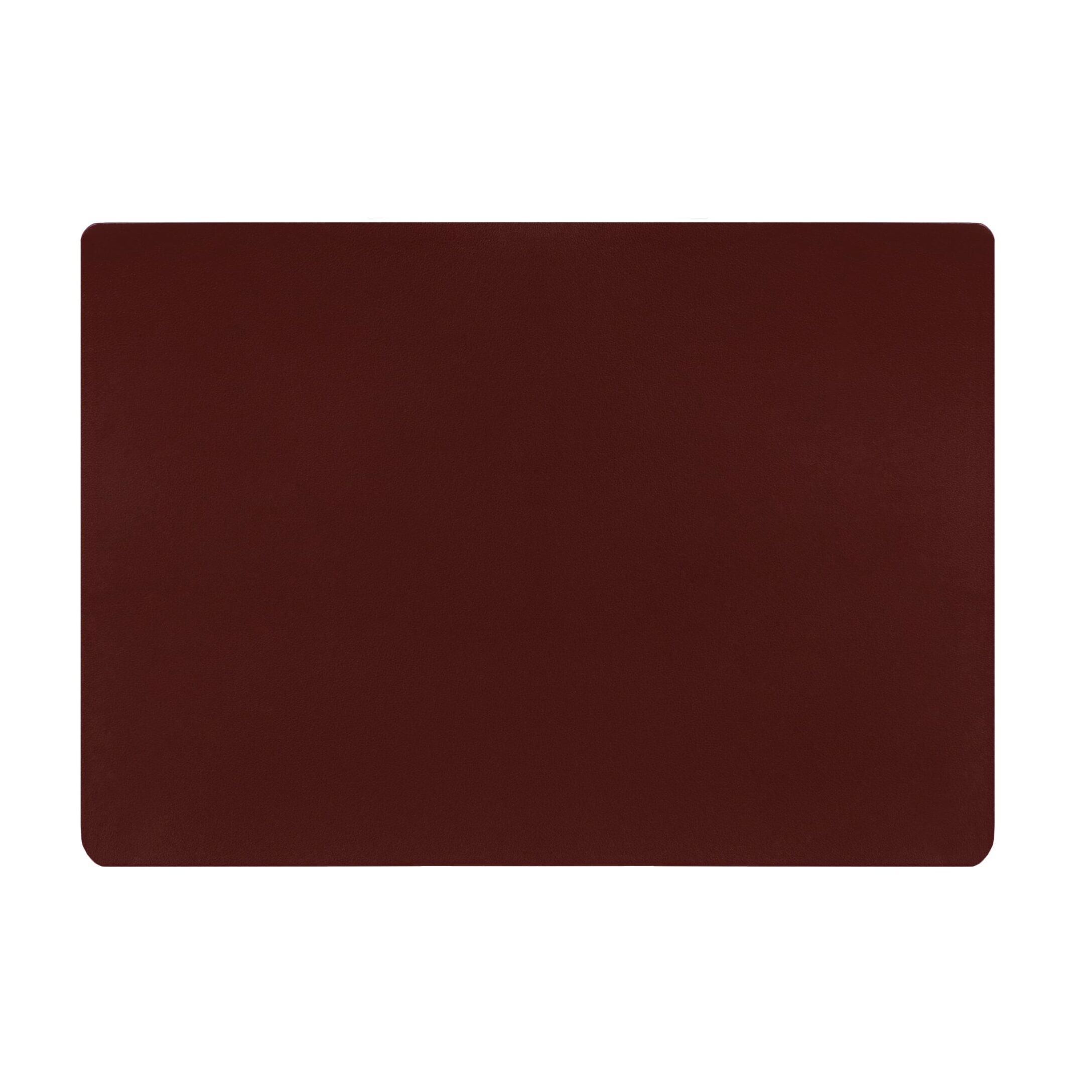Bordeaux rode PU‑leer placemat van Krumble – Stijlvolle bescherming voor jouw tafel