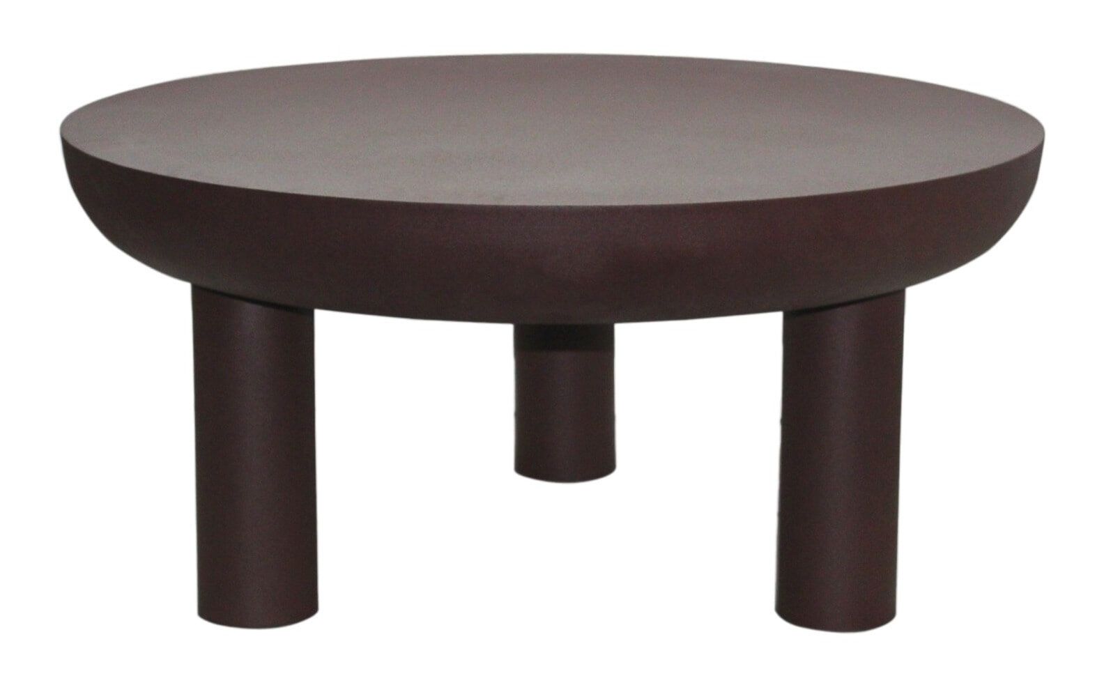Brix Niko Ronde Salontafel 85 cm – Modern design in Rust Sand