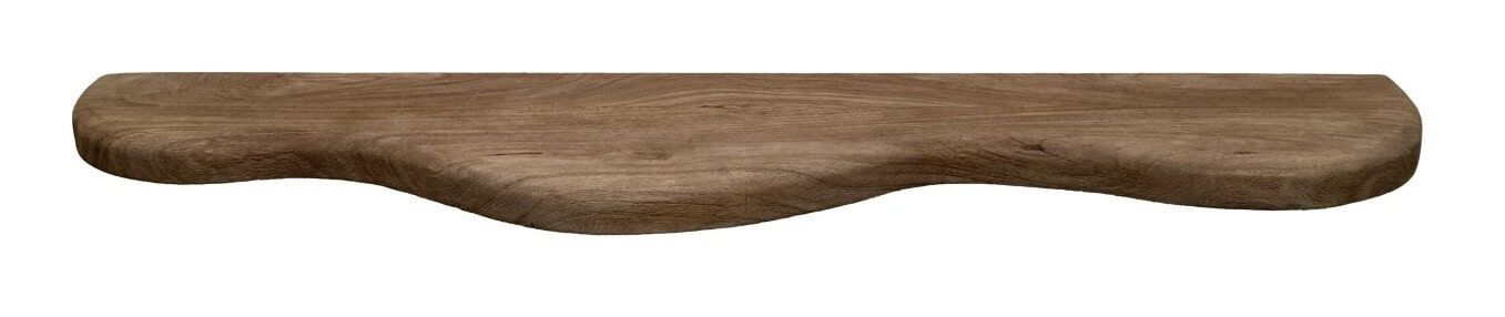 Brix Organische Wandplank Livo Mangohout 80 cm – Natuurlijke warmte voor elke muur