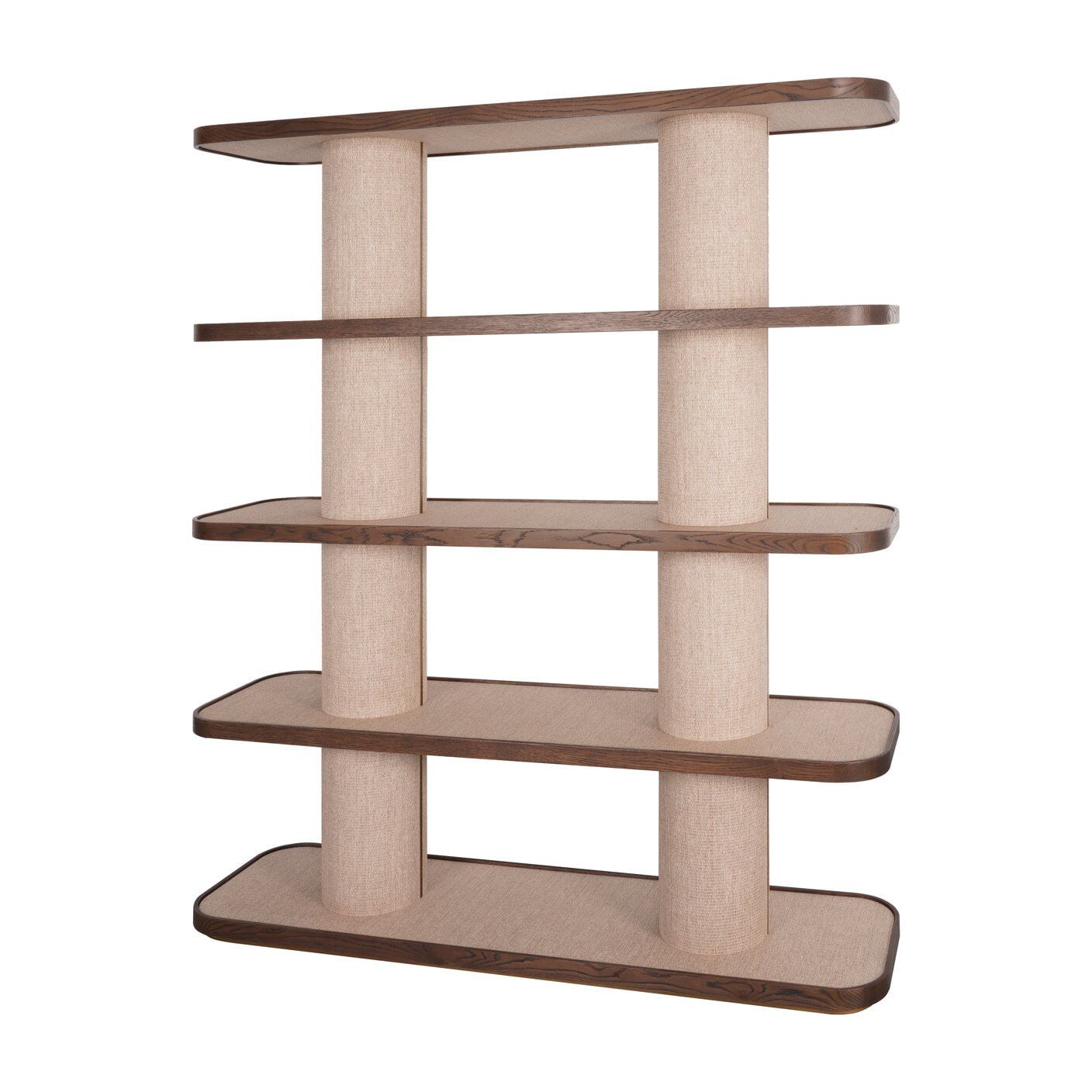 Bruine Richmond Wandrek Willox – Linnen & Eiken, 150 × 180 cm