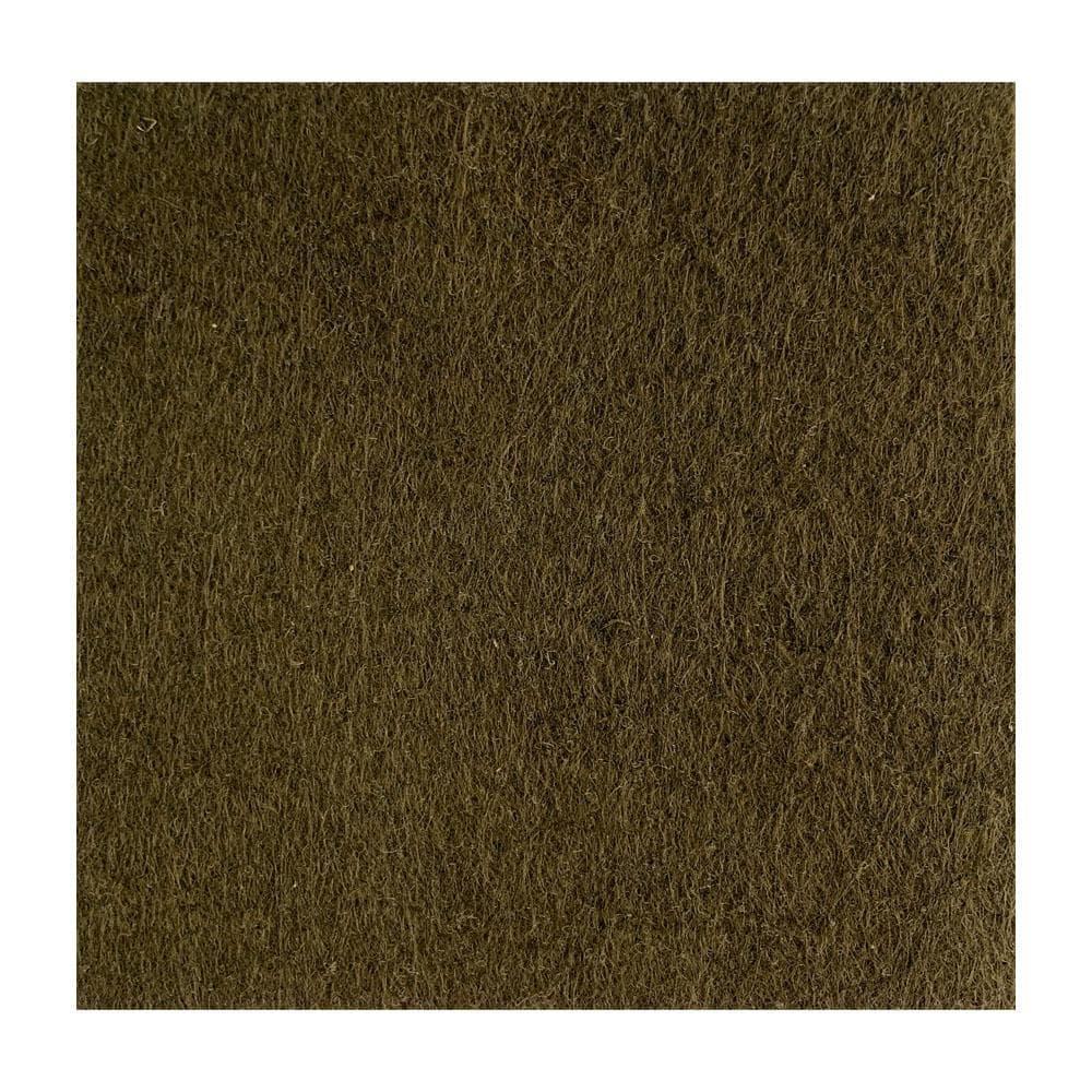 Bruine vierkante plakvilt 20×20 cm – Flexibele bescherming voor meubelpoten