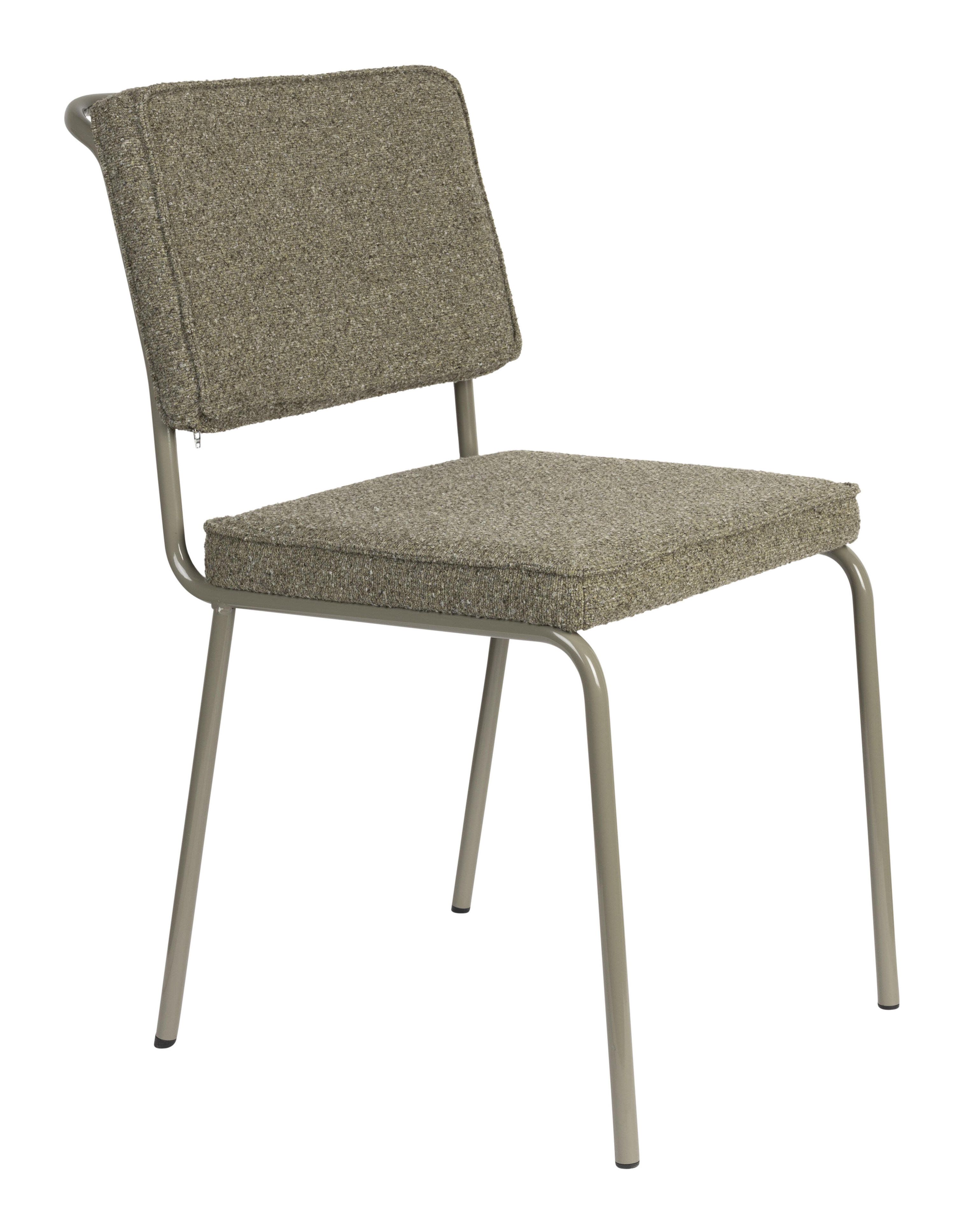 Buddy eetkamerstoel van Zuiver – duurzame Olive stoel met lichtgewicht frame