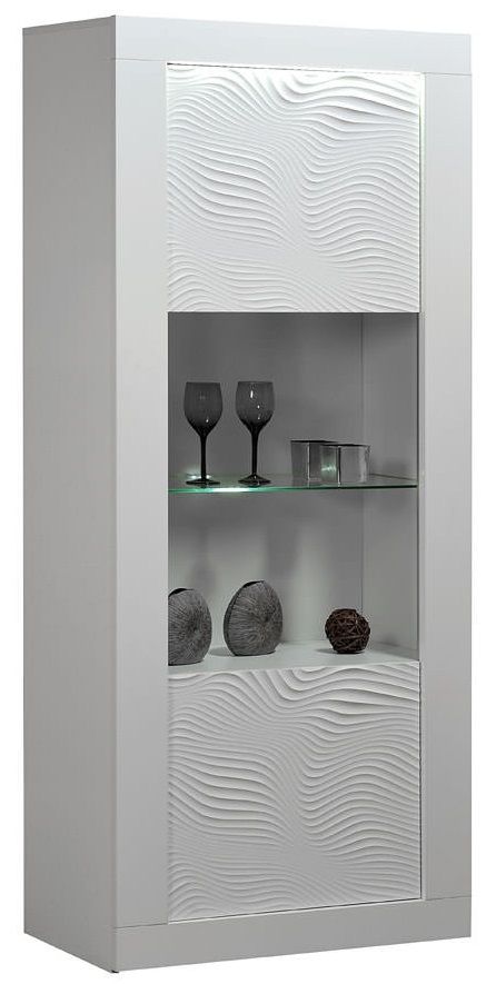 Buffetkast Karma 190 cm – Modern hoogglans wit voor de strakke woonkamer