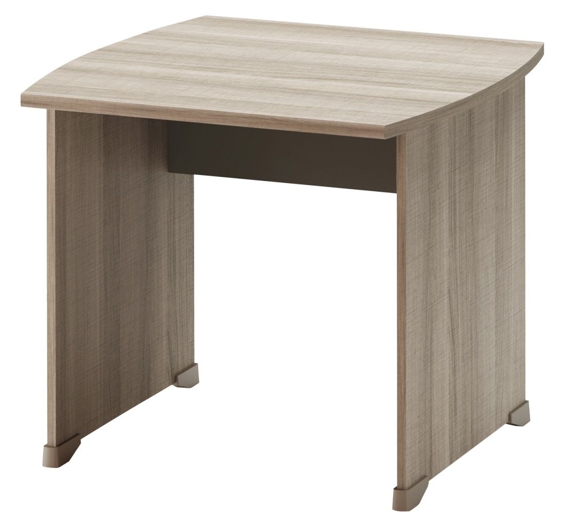 Bureau Jazz 80 cm – strak grijs eiken design voor thuis en kantoor