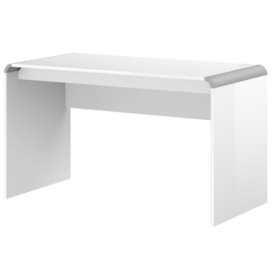 Bureau Murano 100 cm – Hoogglans wit, stijlvol en functioneel