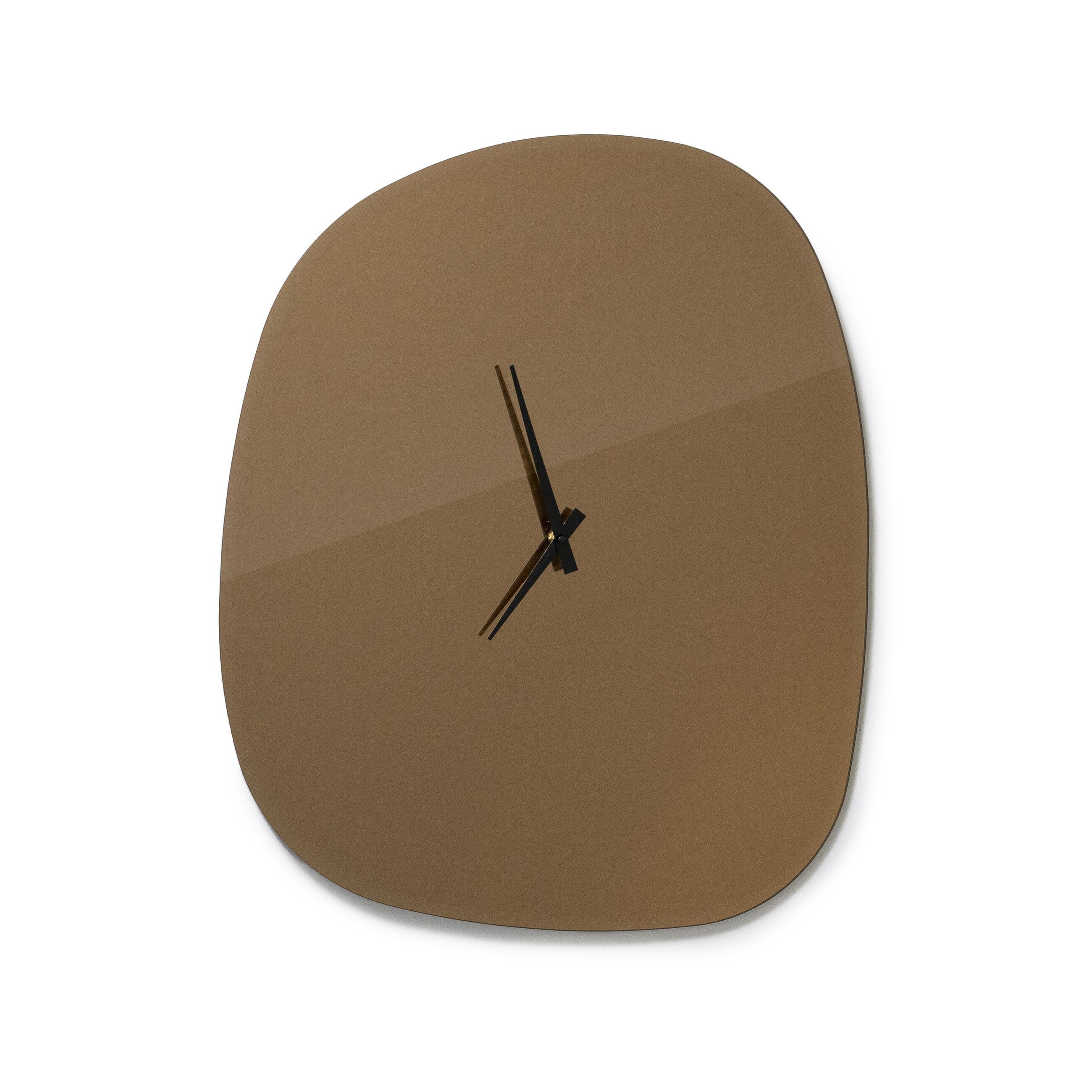 By-Boo Amber Glasklok – Compact, Elegant en Tijdloos Design voor elke Woonkamer