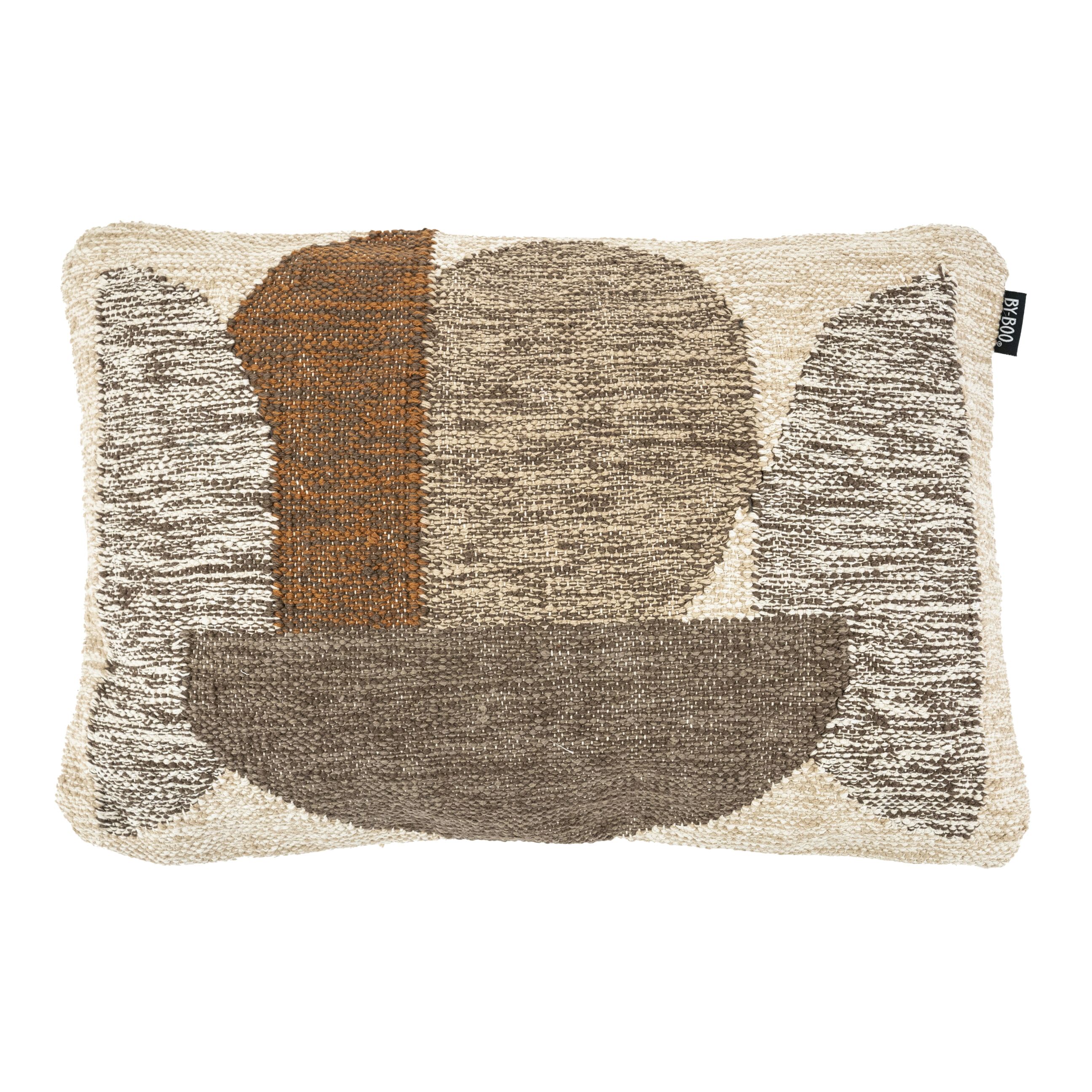 By-Boo Art Sierkussen 40 × 60 cm – Warm Bruin Wolcomfort