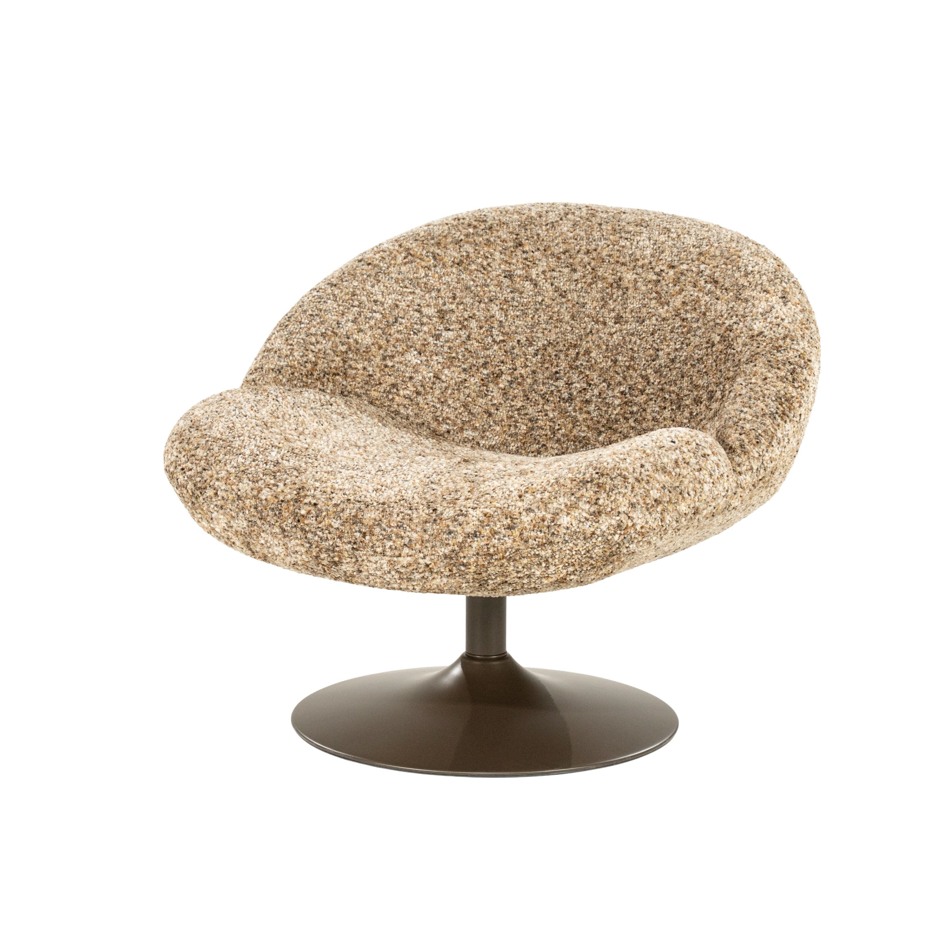 By-Boo Ducky Fauteuil in Taupe – Comfortabel Design voor een Warm Wooninterieur